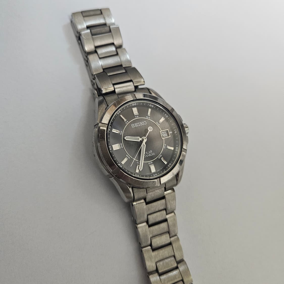 세이코 솔라 티타늄 시계 Seiko Solar 상품이미지1