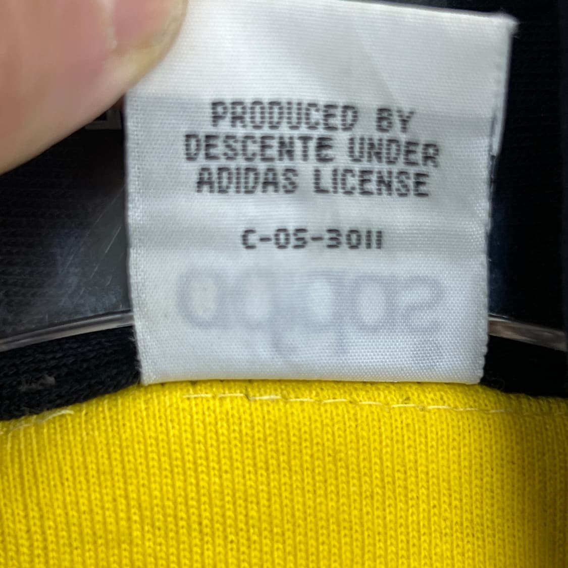 80's 아디다스 빈티지 서독 코튼 트랙탑 져지  상품이미지7