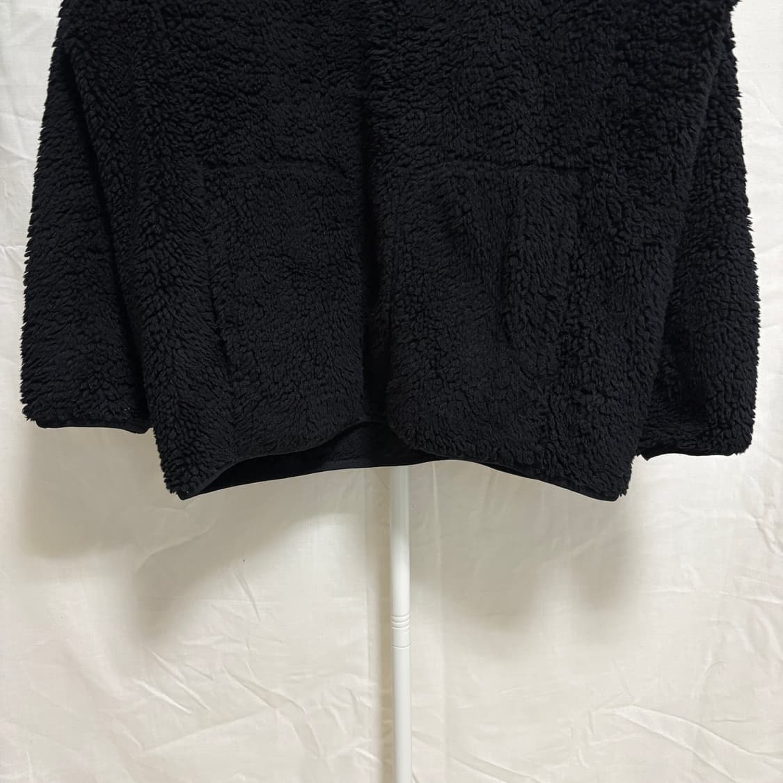 유니클로 X 화이트마운티니어링 후리스 스냅 풀오버 / 블랙, XL 상품이미지3