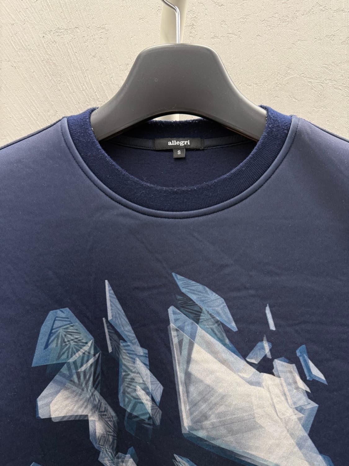 알레그리 네오프랜 네이비 패턴 맨투맨 S 상품이미지3