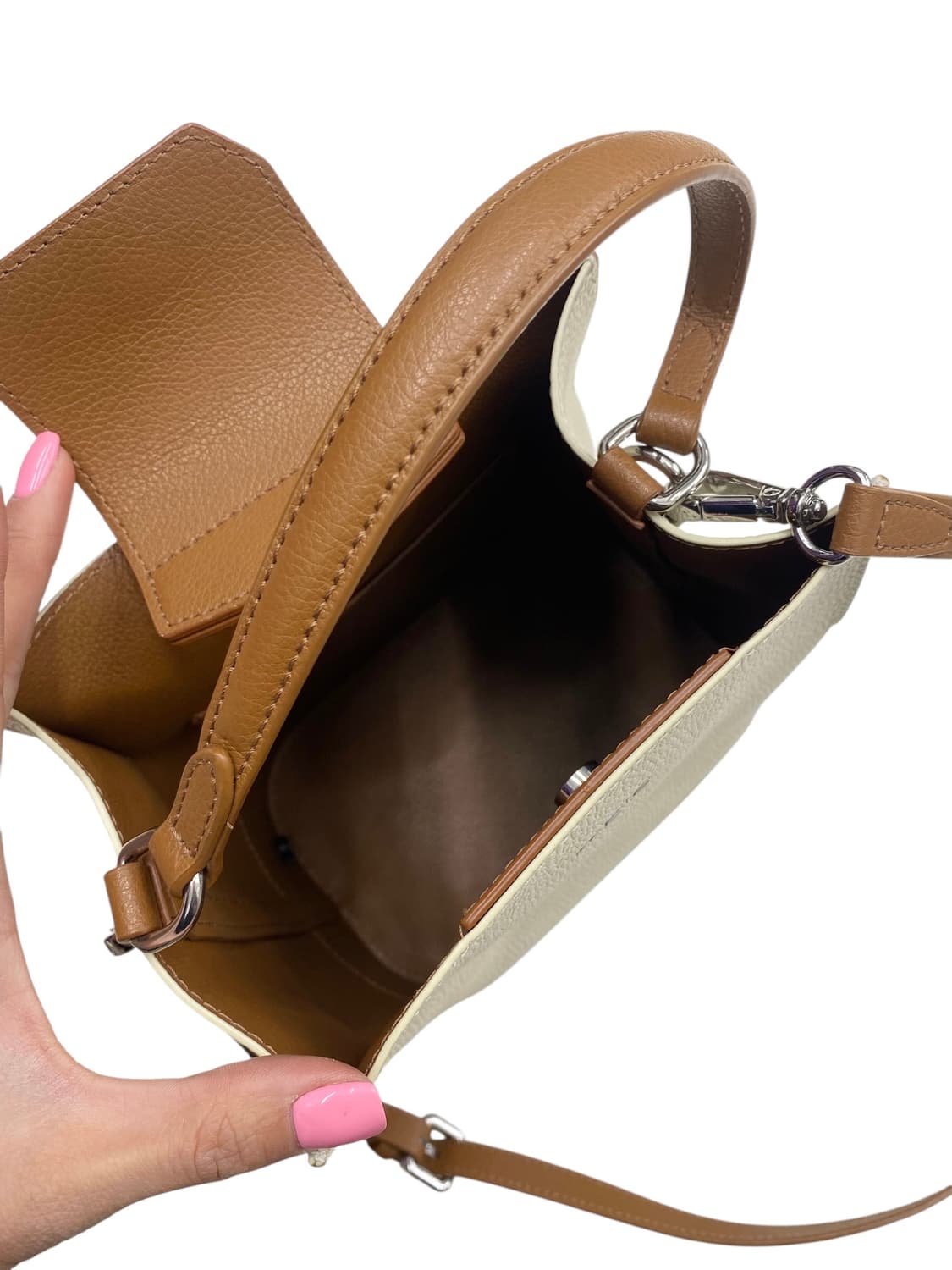 말로 아이보리 버킷백 3way 상품이미지3