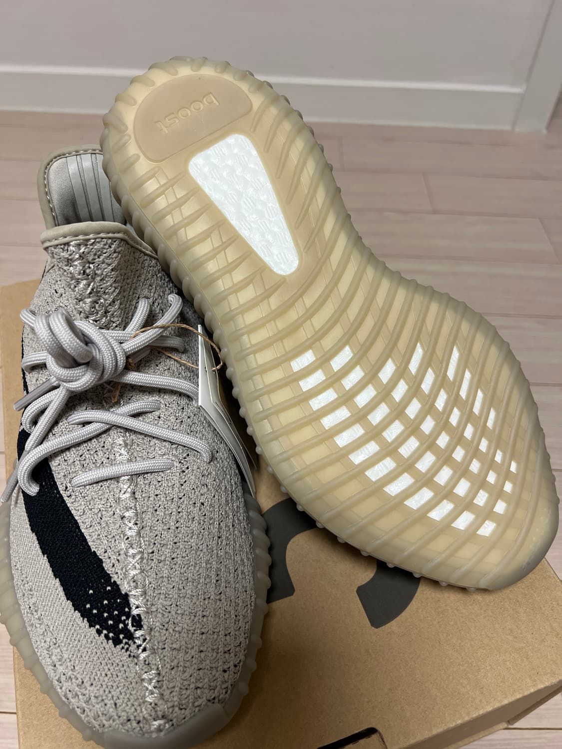 아디다스 YEEZY BOOST 350 V2 슬레이트 270 풀구성 상품이미지5