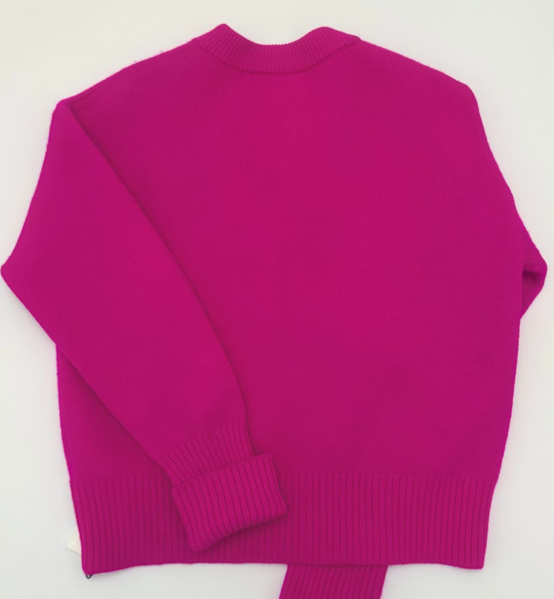 AMI 아미 드 코르 오버사이즈 인타르시아 빅 로고 가디건 상품이미지5