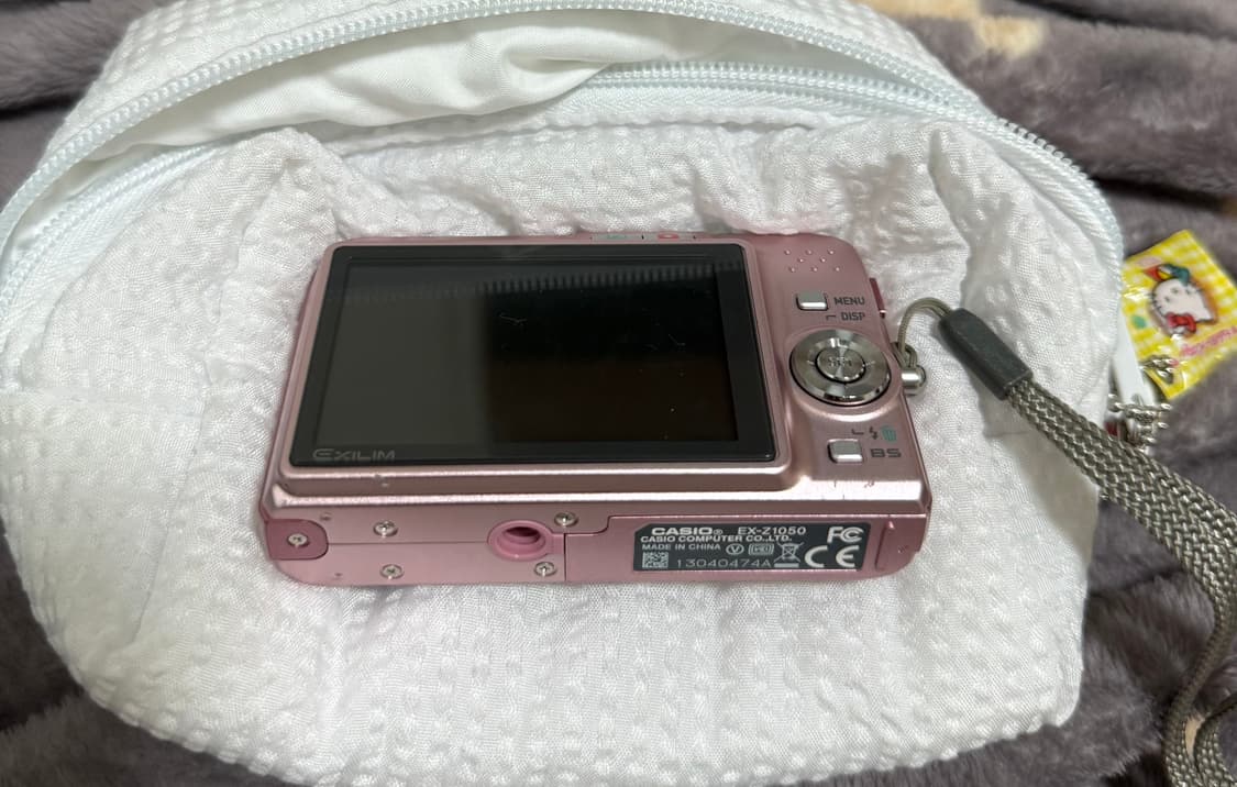 카시오 엑슬림z1050 은채 디카💕🌸(상태 좋음) 상품이미지3