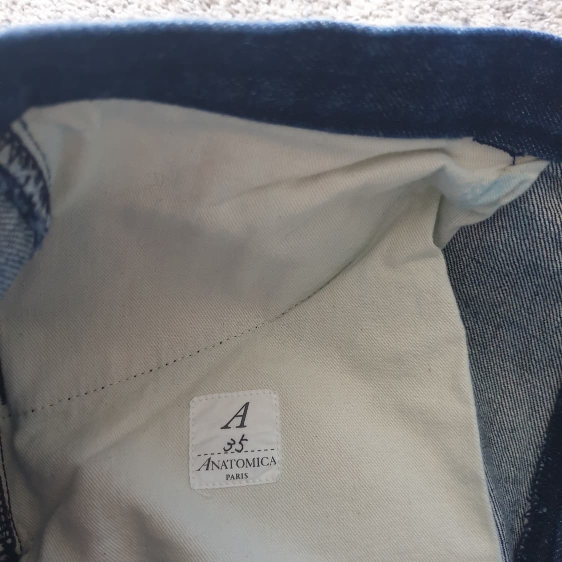 [무료배송] ANATOMICA 데님 팬츠 상품이미지2