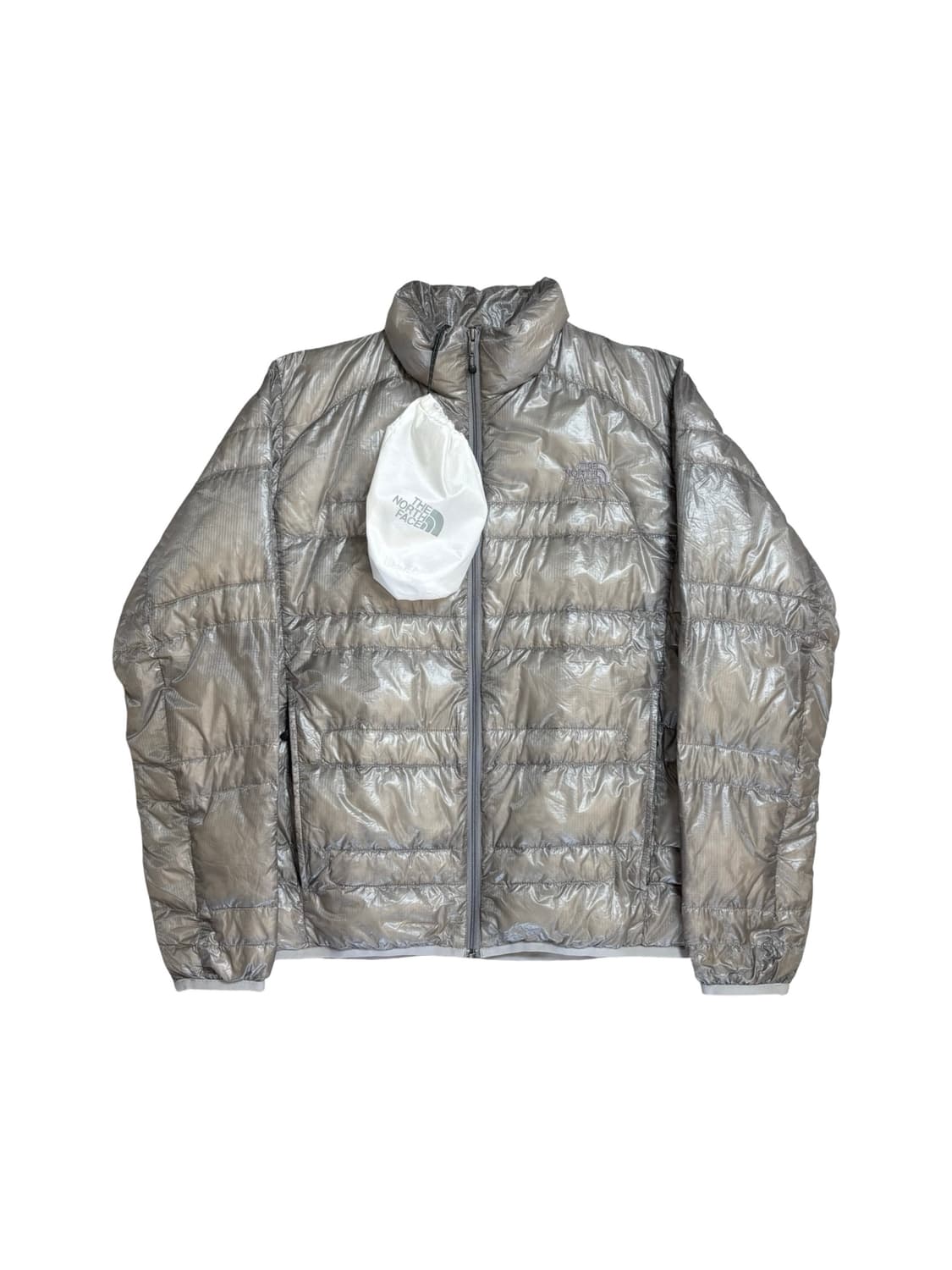 노스페이스 라이트 다운 자켓 실버 상품이미지1