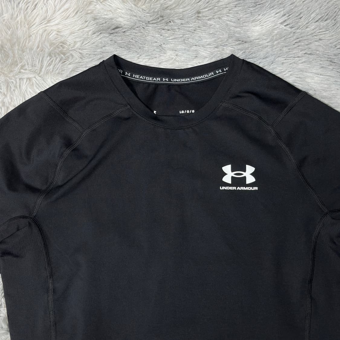 언더아머 기능성 반팔 블랙 L 상품이미지2