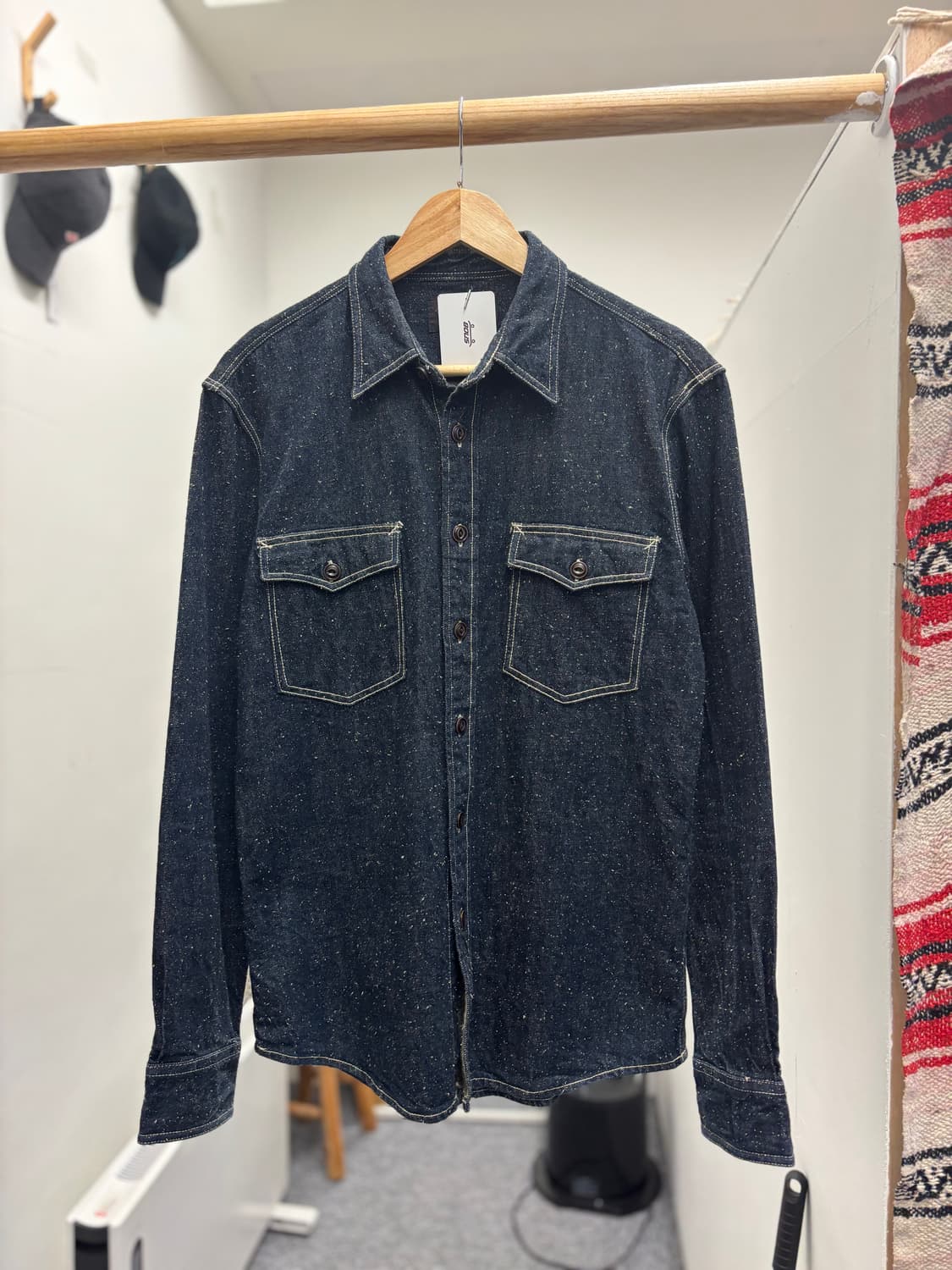 Double RL denim shirt 상품이미지1