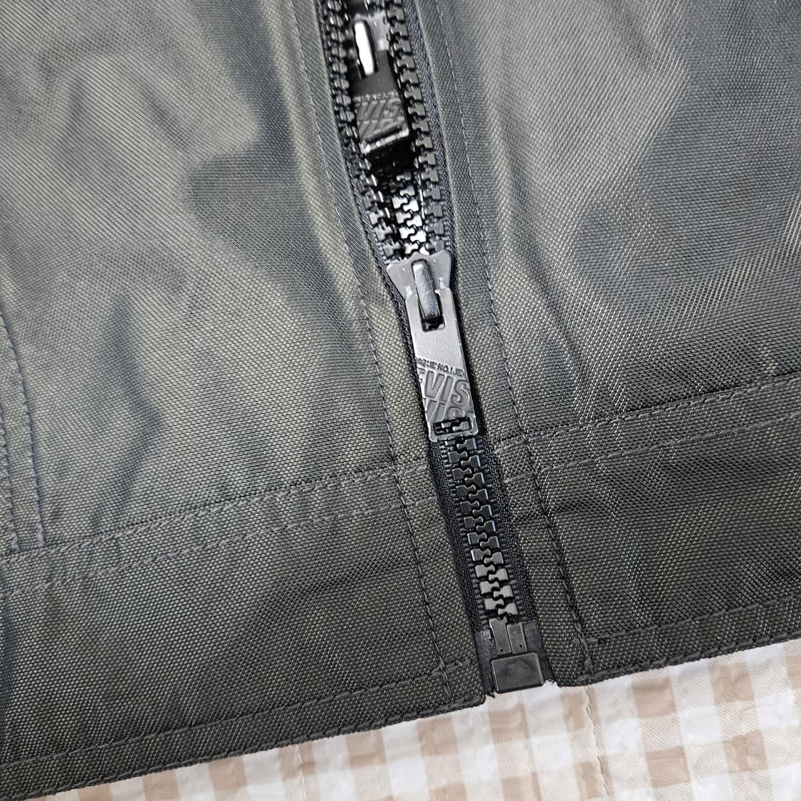 에비수 이중잠금 간절기 집업자켓 남자100 상품이미지5