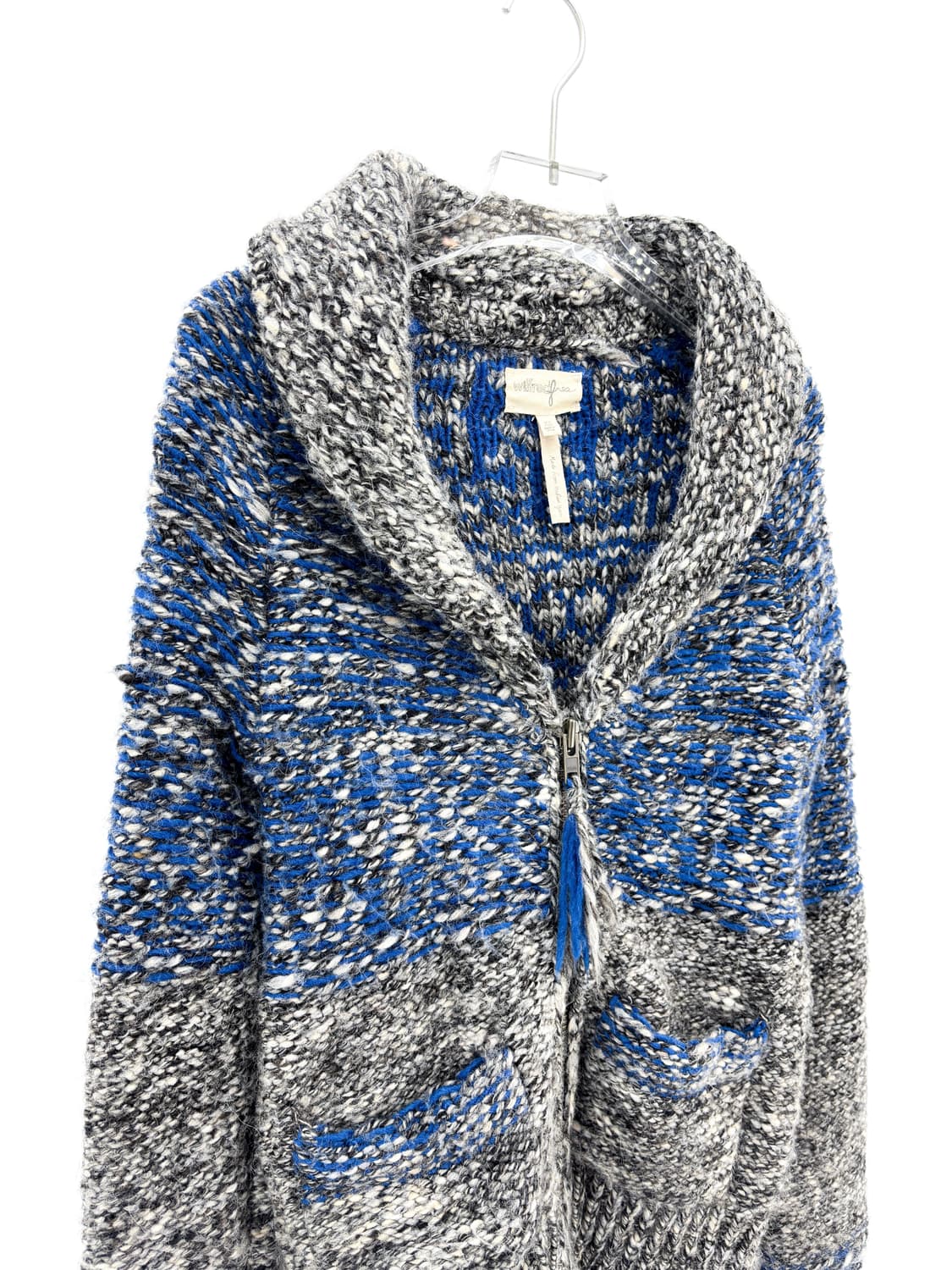 빈티지 울&알파카 스웨터 집업 상품이미지5