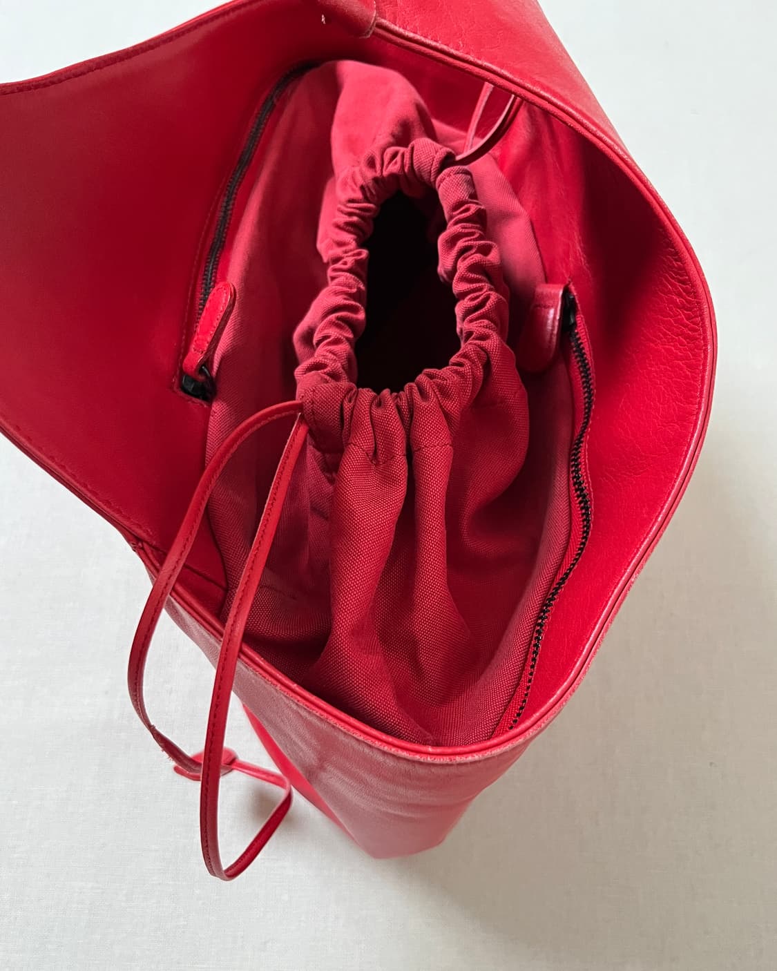 이세이미야케 드로우스트링 레더 핸드백 issey miyake 상품이미지4