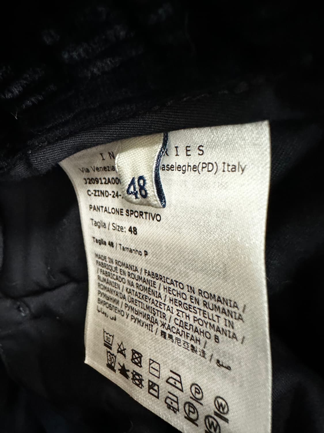 몽클레르 코듀로이 골덴 트라우저스 팬츠 ( 33 34 )  상품이미지9