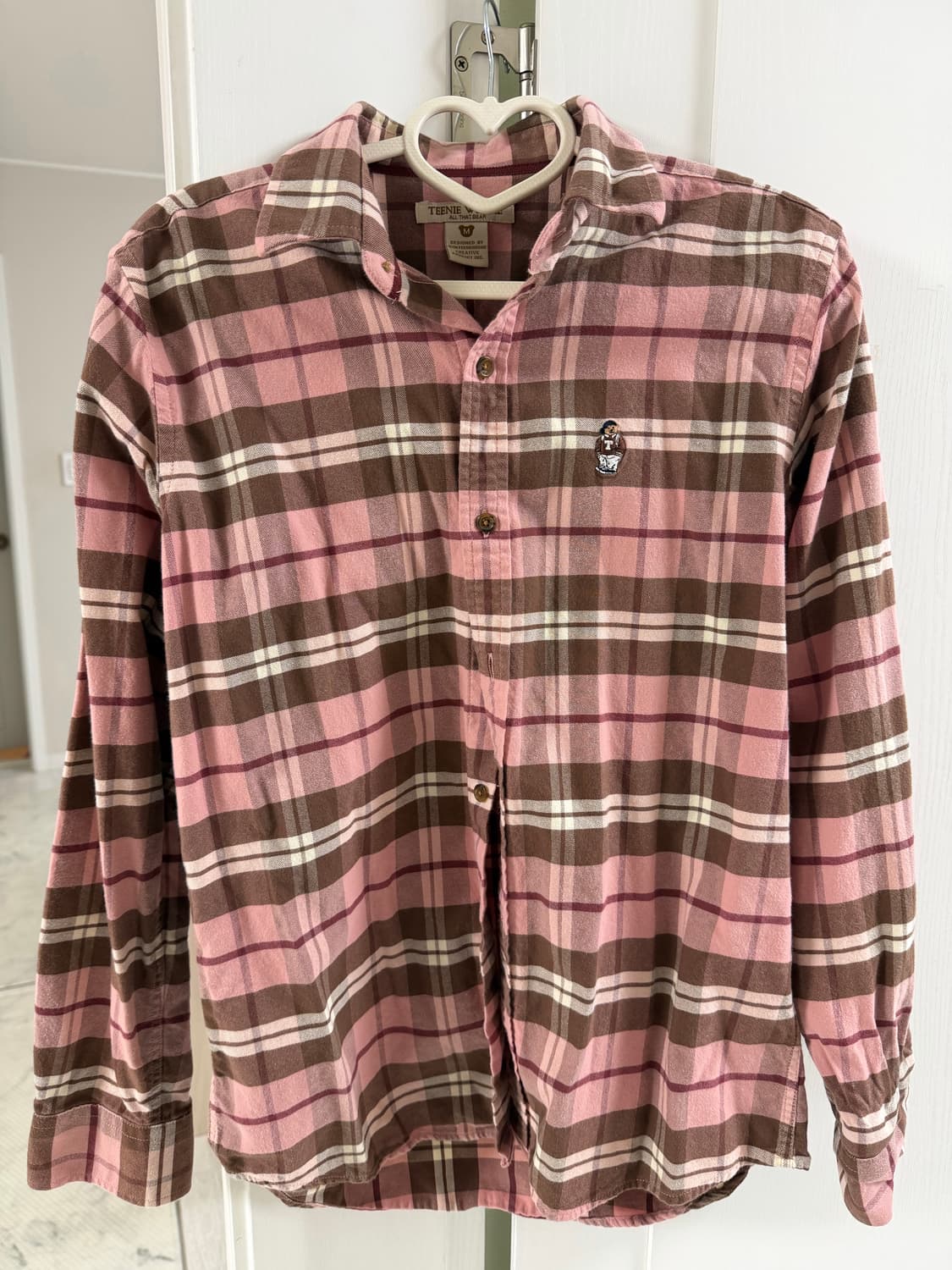 티니위니 딸기초코 체크셔츠 상품이미지1