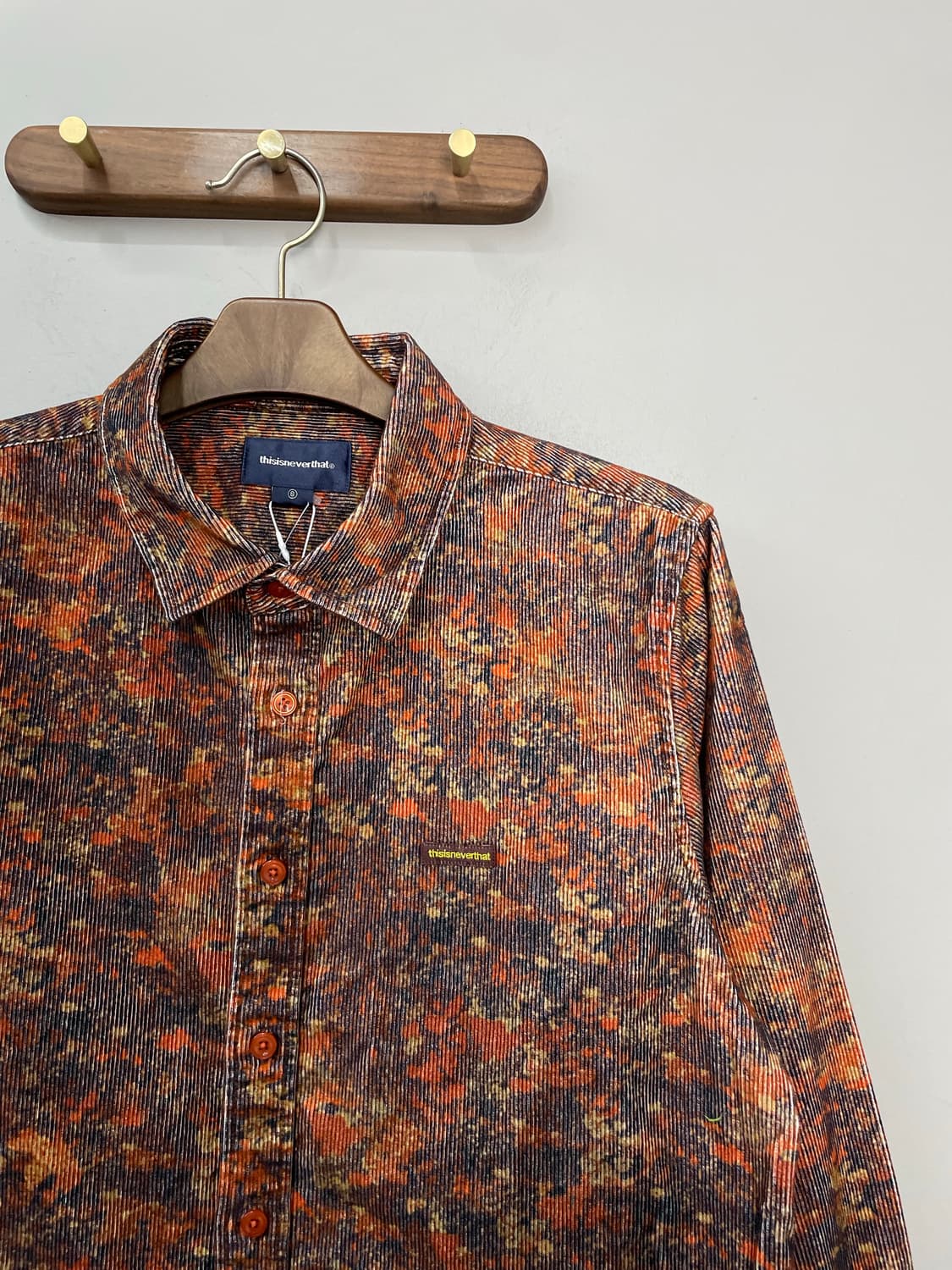 디스이즈네버댓 코듀로이 폴로랄 셔츠 H1901 상품이미지3