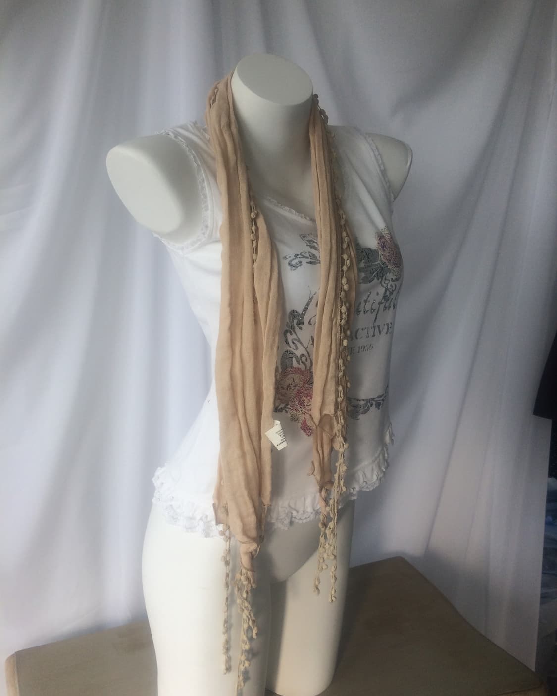 pom pom point scarf 상품이미지7
