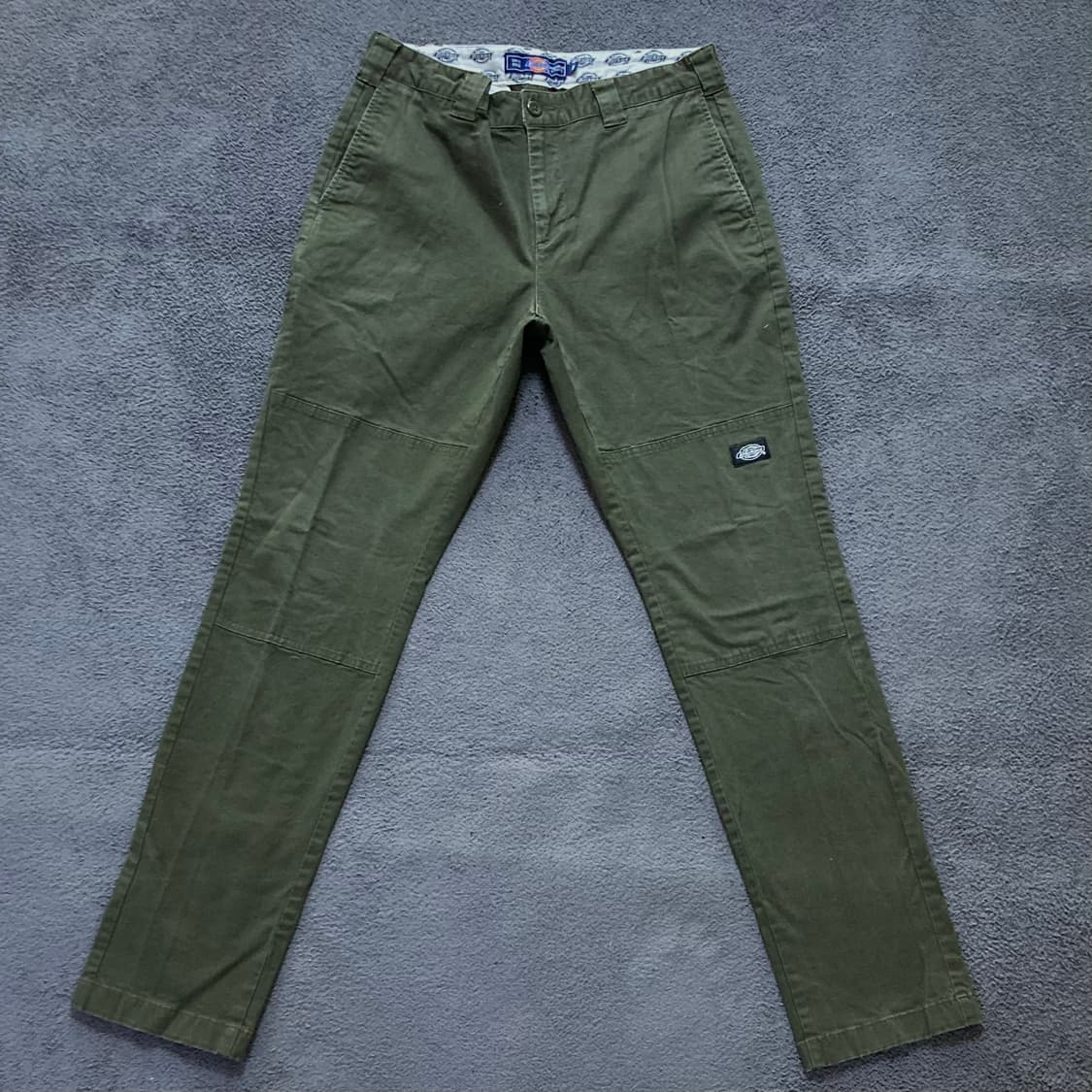 디키즈 더블니 카키 코튼팬츠 32 상품이미지2