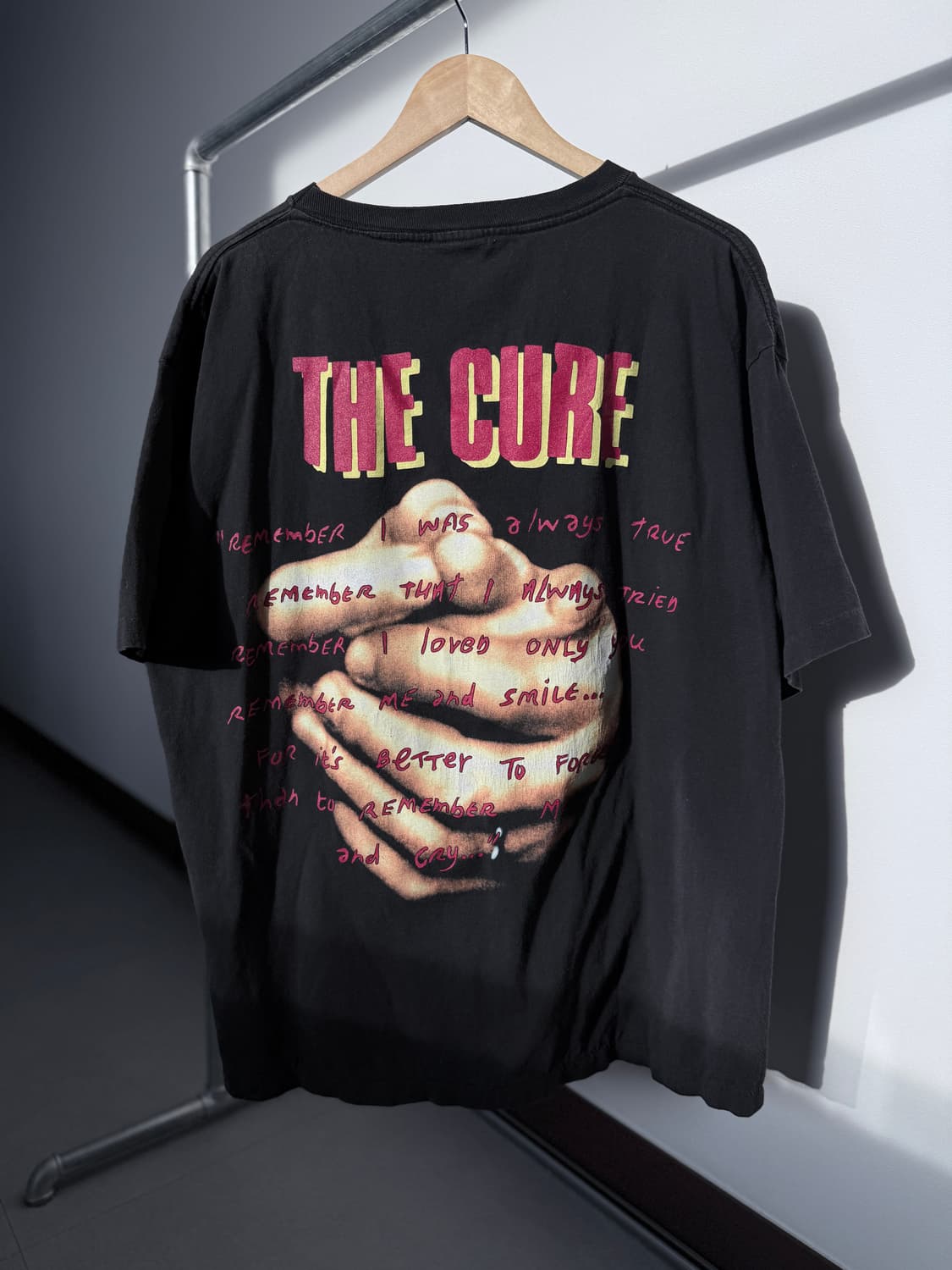 (XL) 90s The Cure vintage band tees 상품이미지2