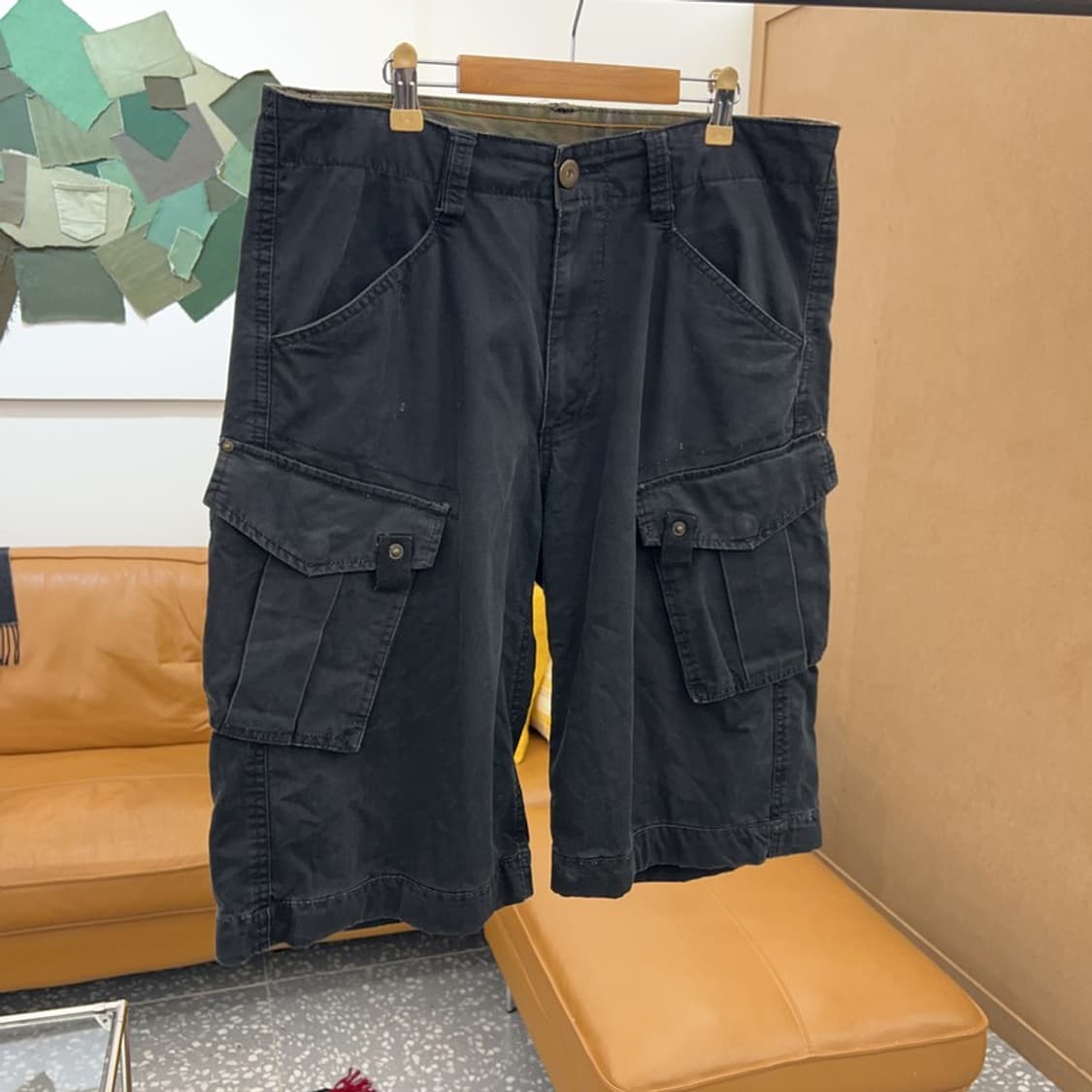 빈티지 카고팬츠 반바지 35인치 C04146  상품이미지1