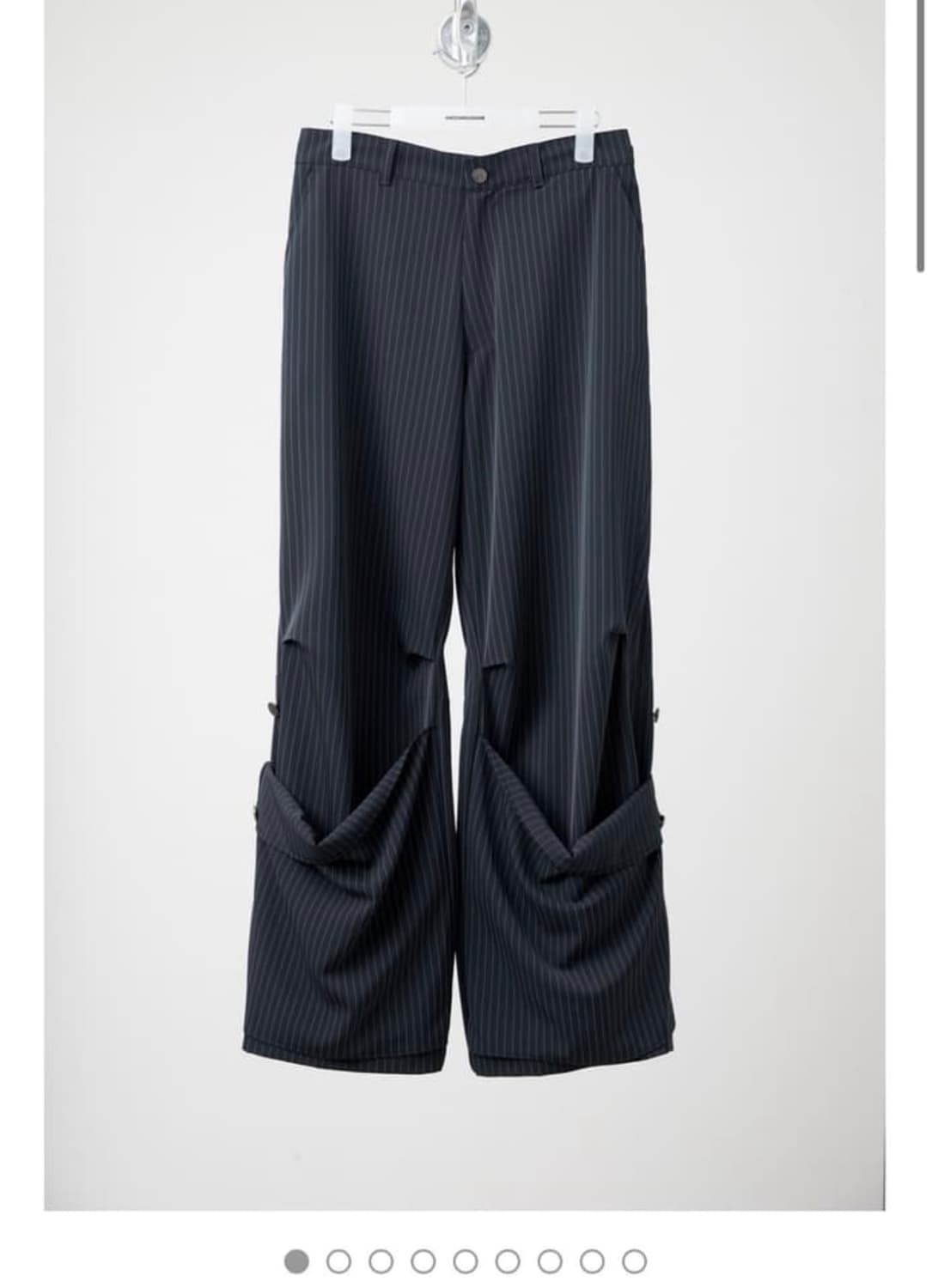 해칭룸 아머팬츠 스트라이프 네이비 상품이미지1