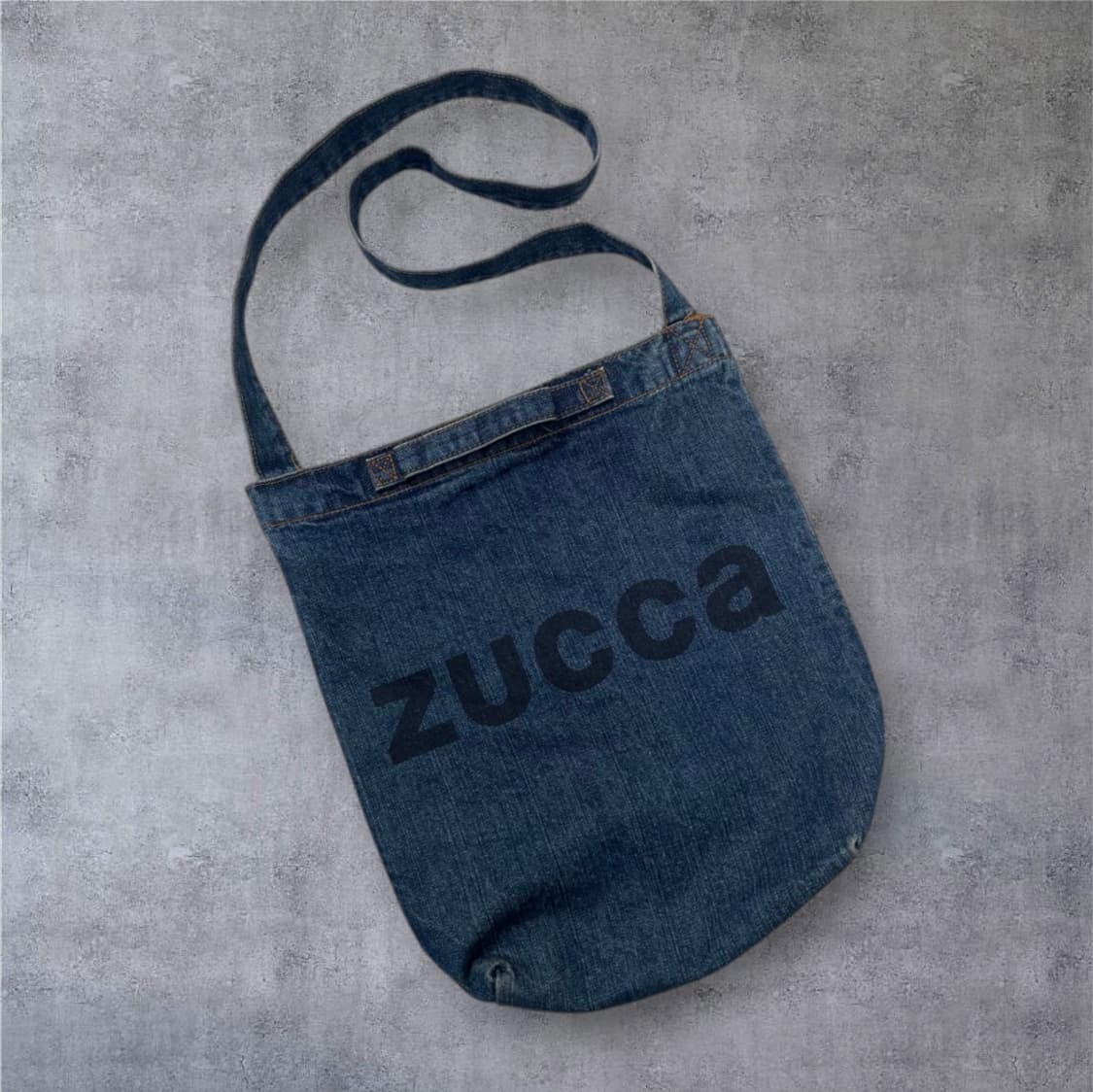 주카 Zucca 데님 로고 토트 크로스백 상품이미지1