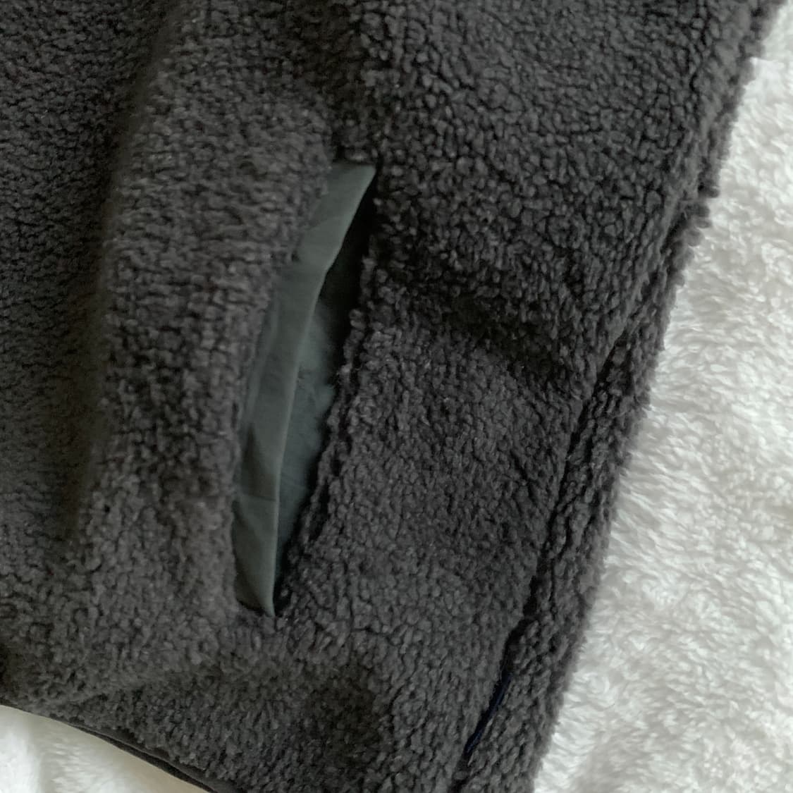 빈티지 whideout 하이드아웃 후리스 베이직 플리스 집업 상품이미지7