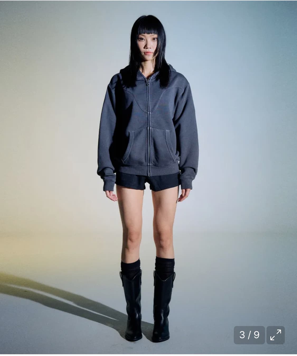 슬로우애시드 후드집업 상품이미지1