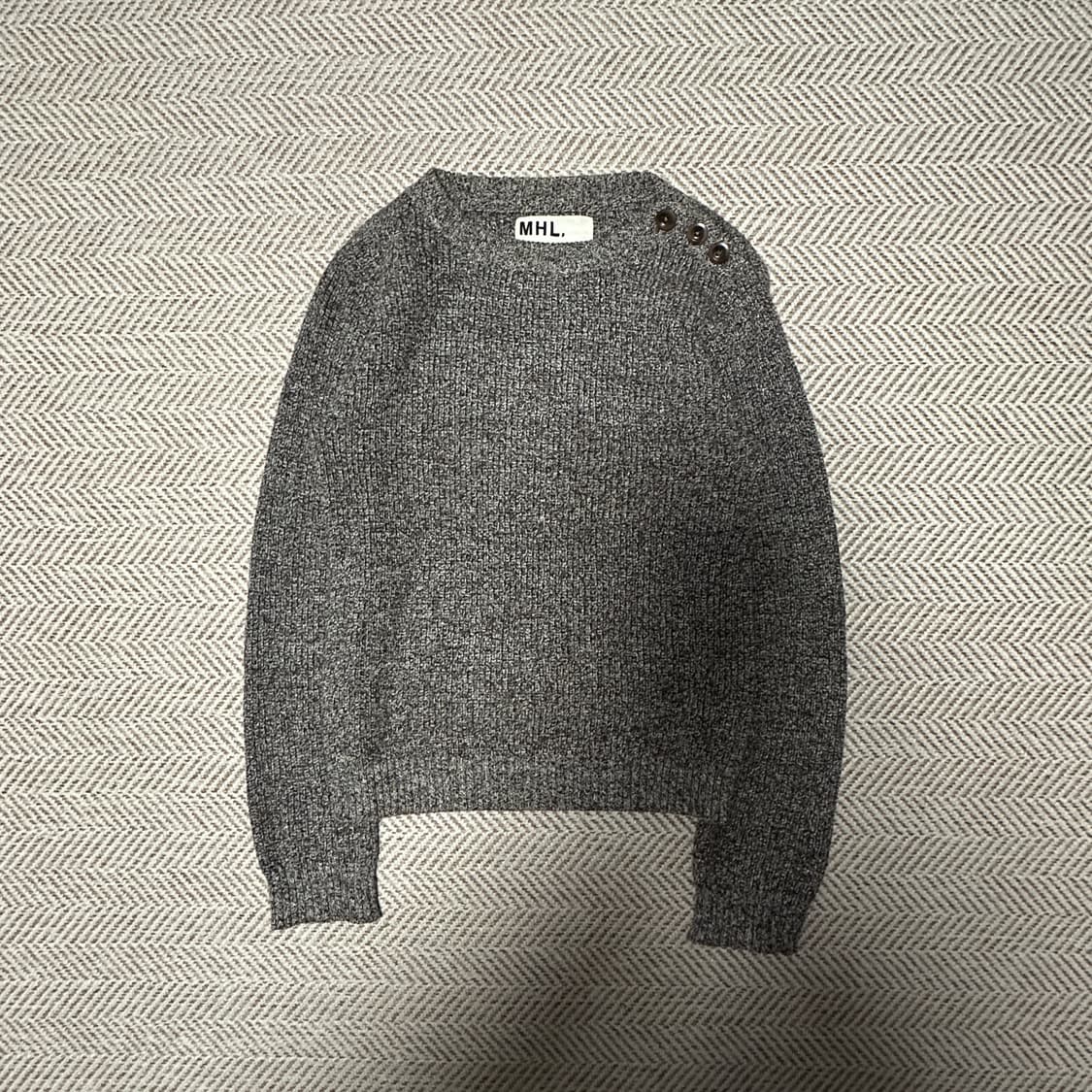 MARGARET HOWELL wool knit sweater 상품이미지1