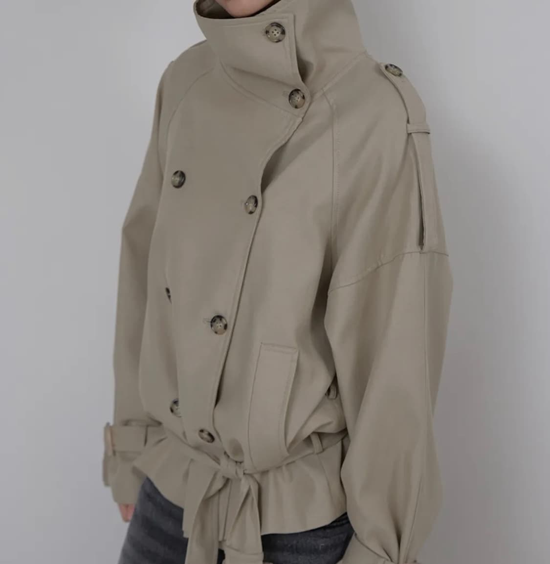 Asura 숏트렌치 상품이미지1