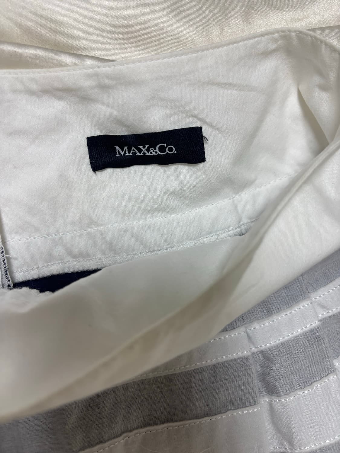 막스앤코 스트라이프 스커트 상품이미지3