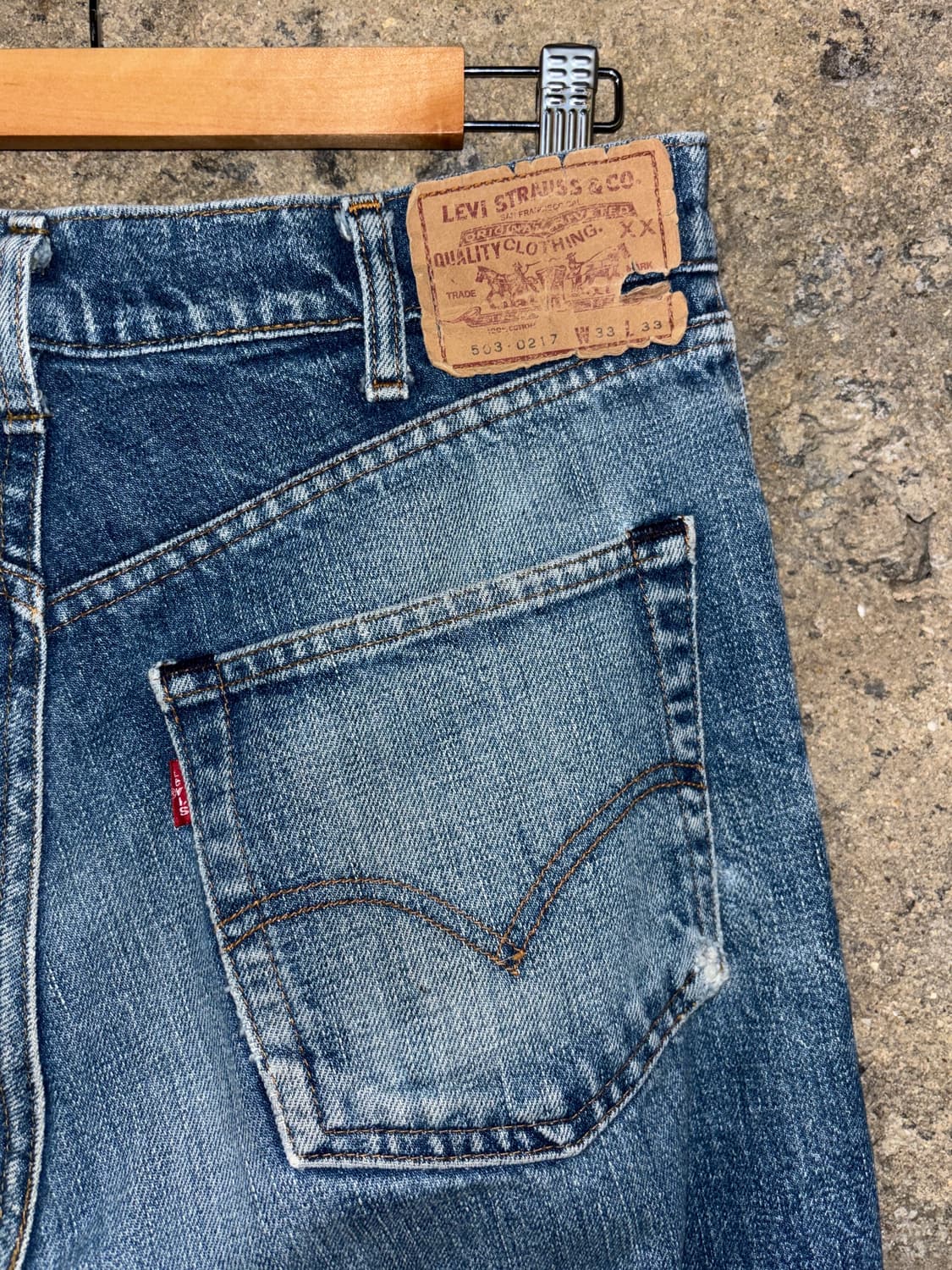 리바이스 503 데님 청바지 33/33 상품이미지1
