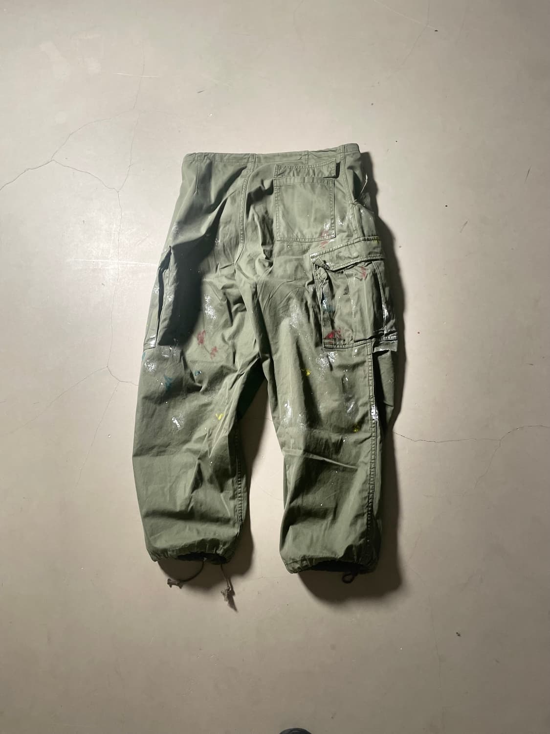 존블  Hand-Painted Wide Cargo Pants 상품이미지5