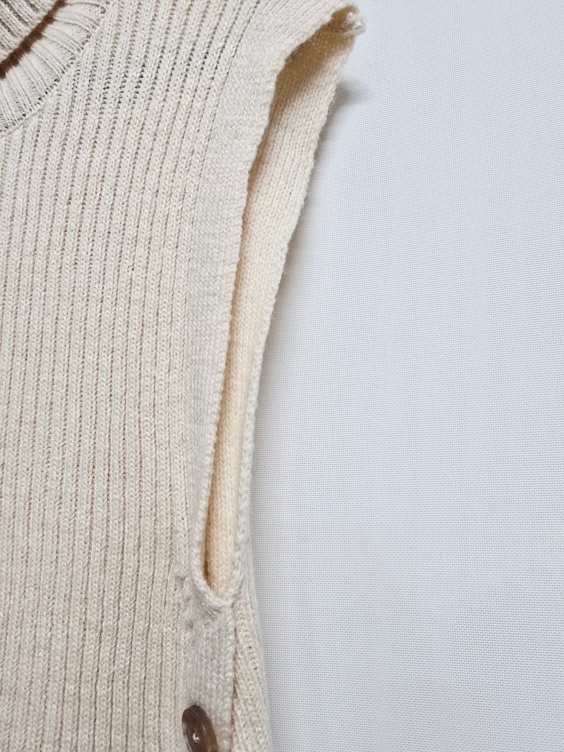 더엣지 터틀넥 니트 조끼 베스트 상품이미지4