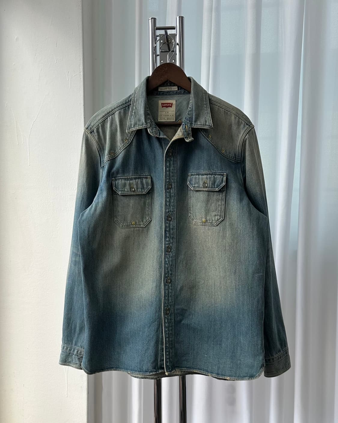 [L]리바이스 Levi's 빈티지 데님 워크 셔츠 상품이미지3