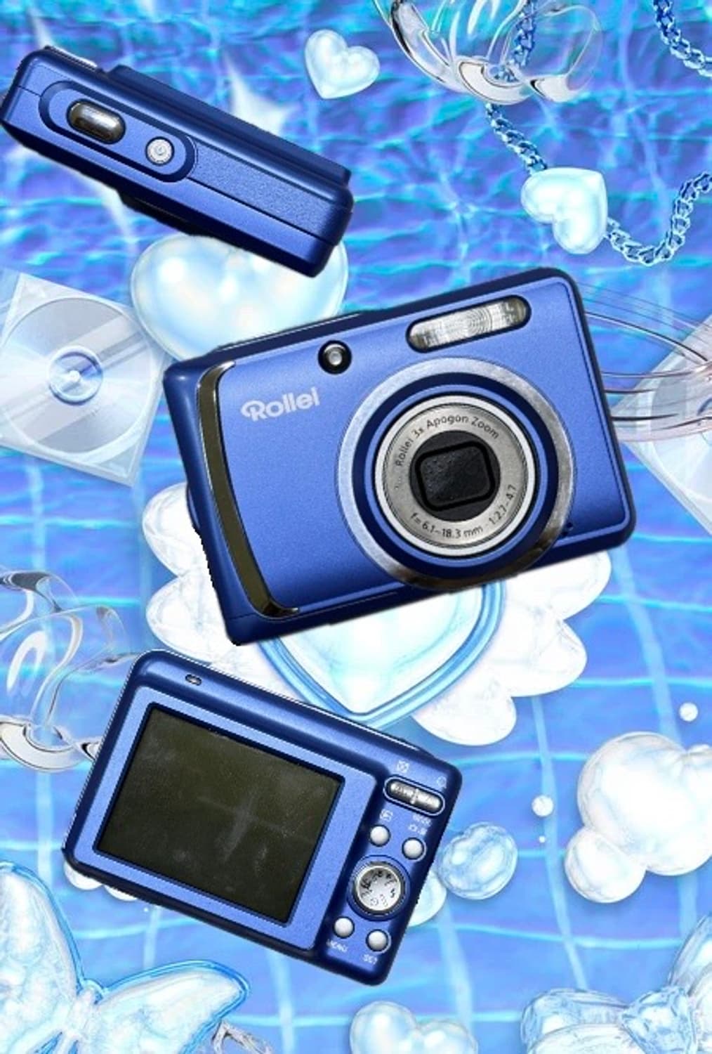 초레어!!) Rollei compactline 90 blue 디카 상품이미지1