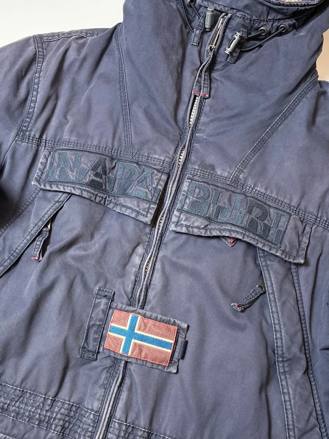 나파피리 00's 가먼트다잉 스키두 콜드 파카 PN8100 상품이미지3