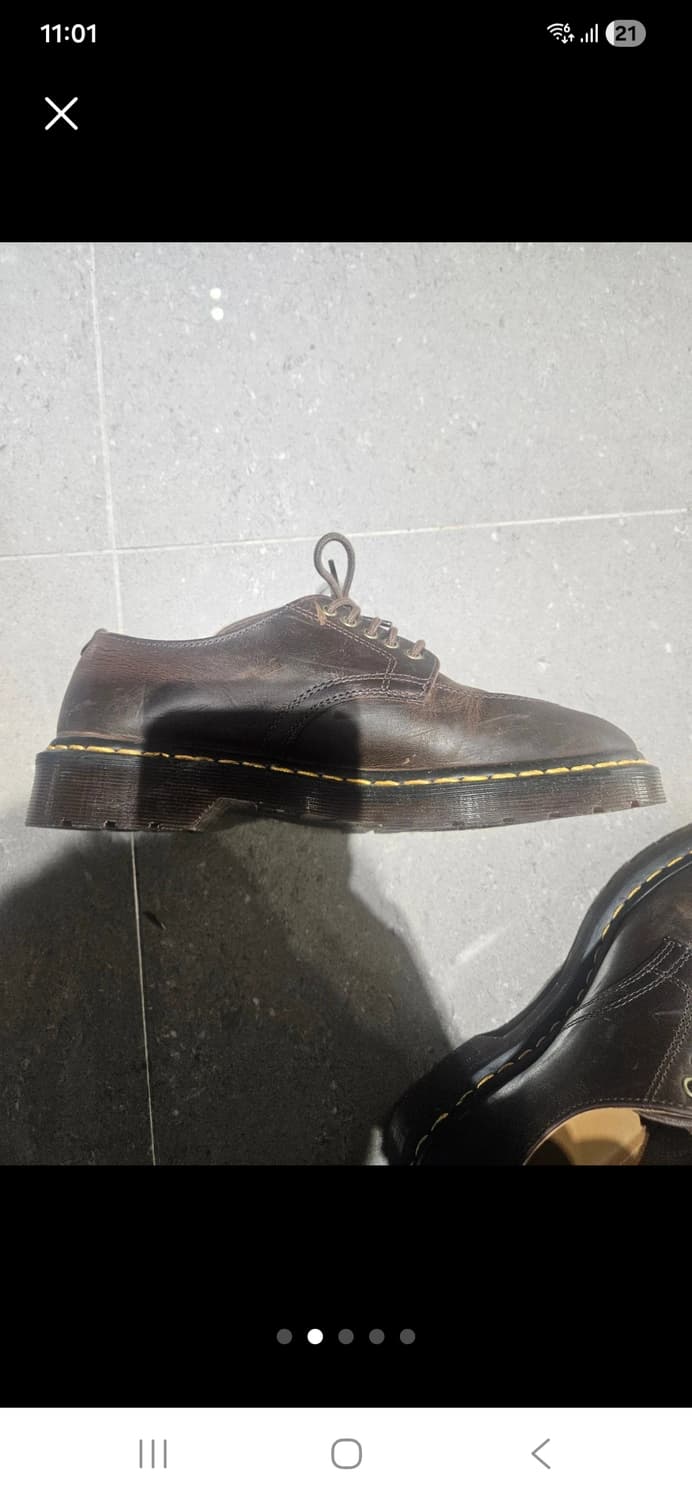 (거의새거)닥터마틴 2046 유팁 브라운 로퍼 250 상품이미지2