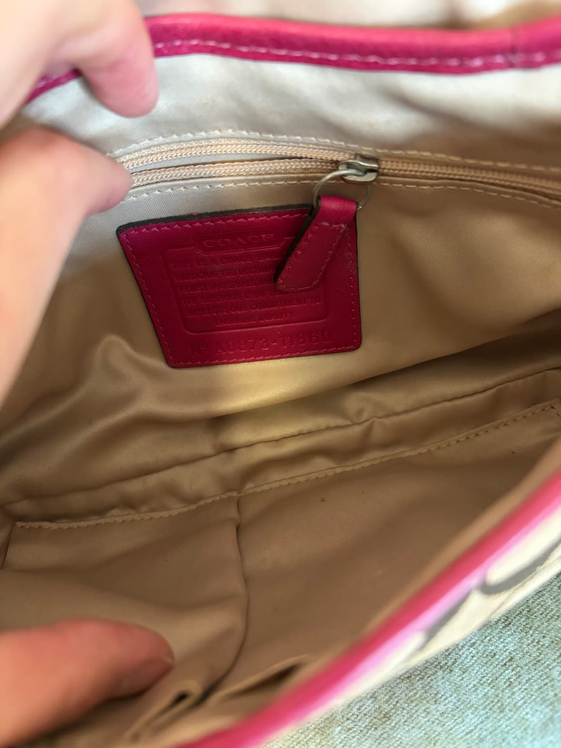 코치 빈티지 정품 웨스턴 미니 숄더백 상품이미지5