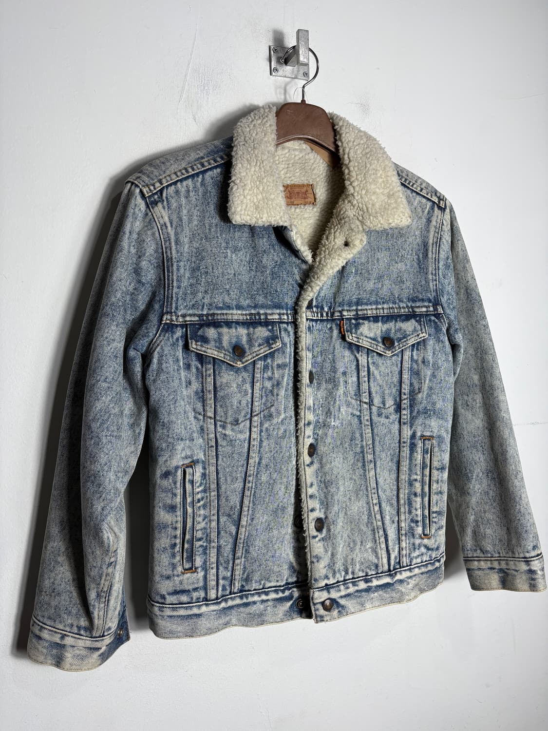 Levis 리바이스 오렌지탭 사어링 카라 데님 자켓 상품이미지1