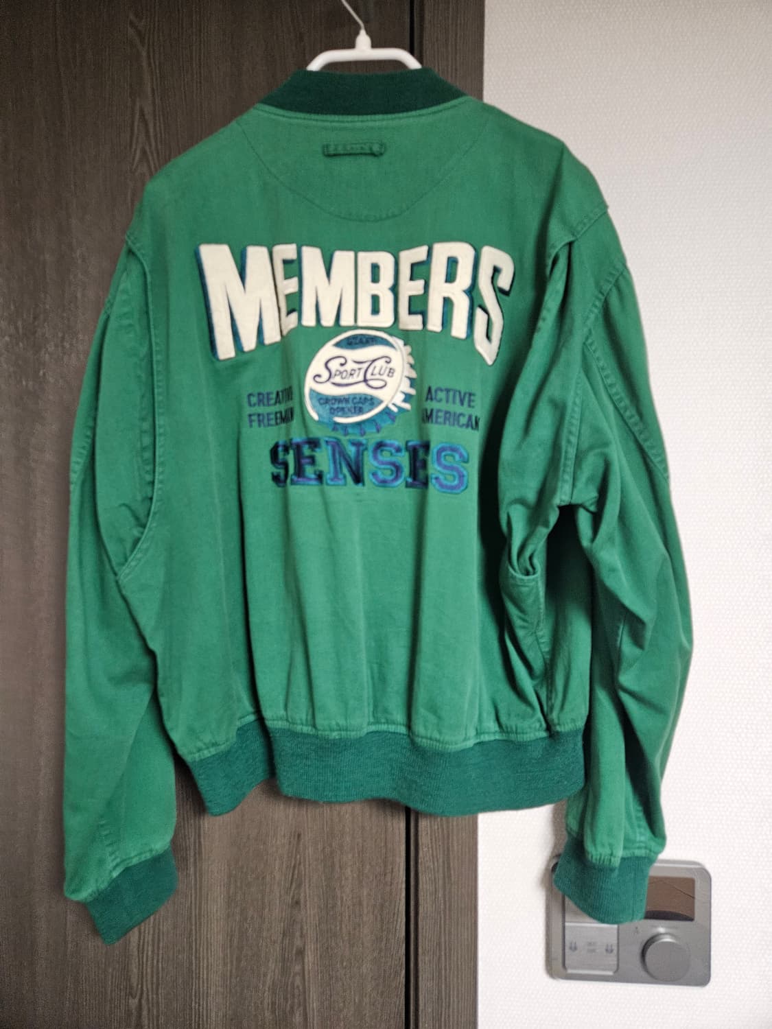 빈티지 스포츠 코튼 자켓 L (실측 100~105) 상품이미지2