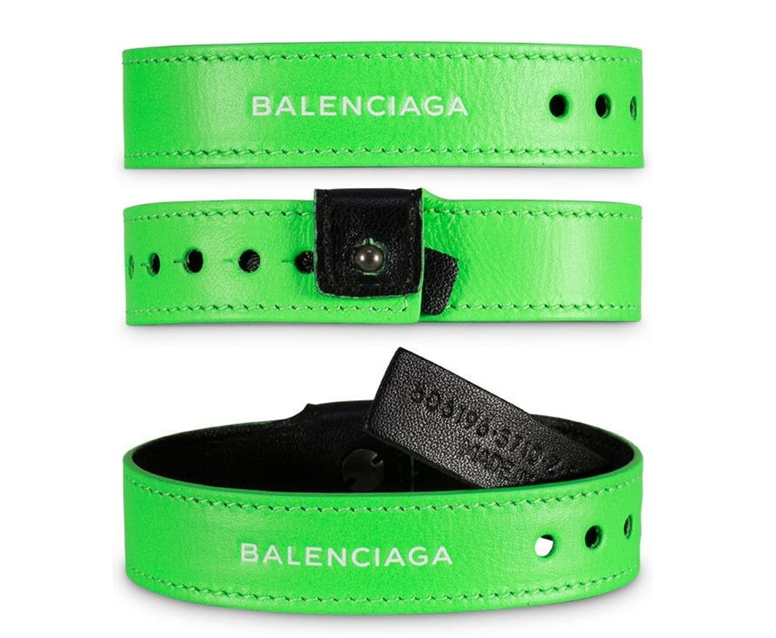 [OS] 발렌시아가 가죽 팔찌 레더 브레이슬릿 Balenciaga 상품이미지2