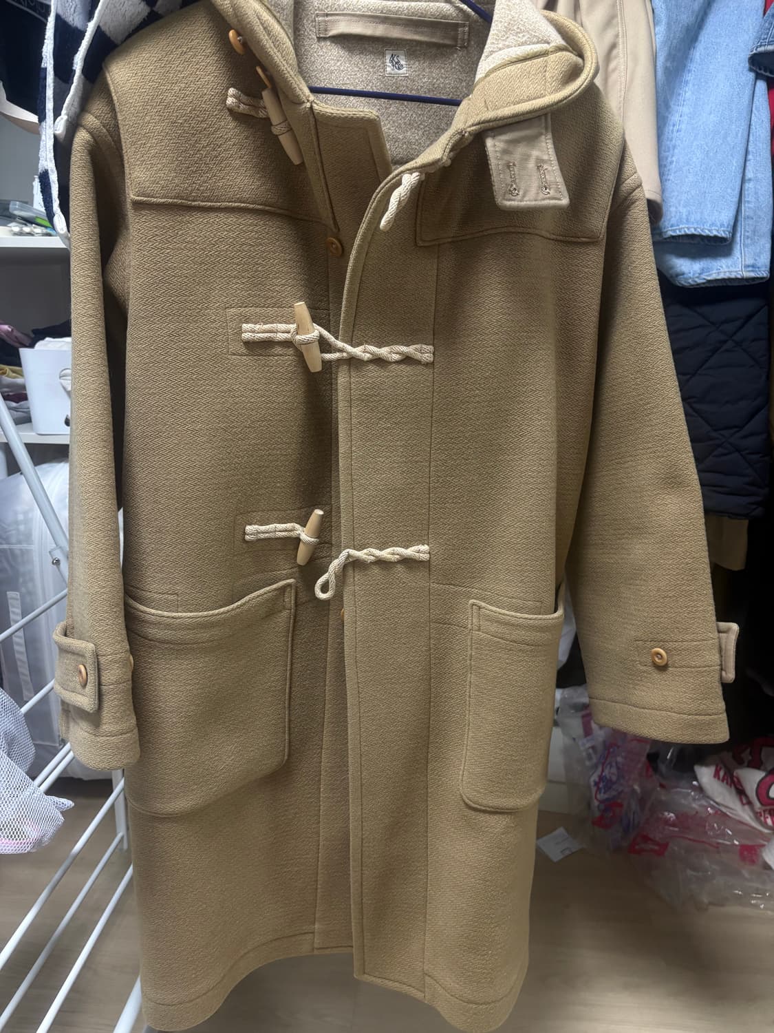 캡틴선샤인 16fw 카멜 더플코트 38 상품이미지1