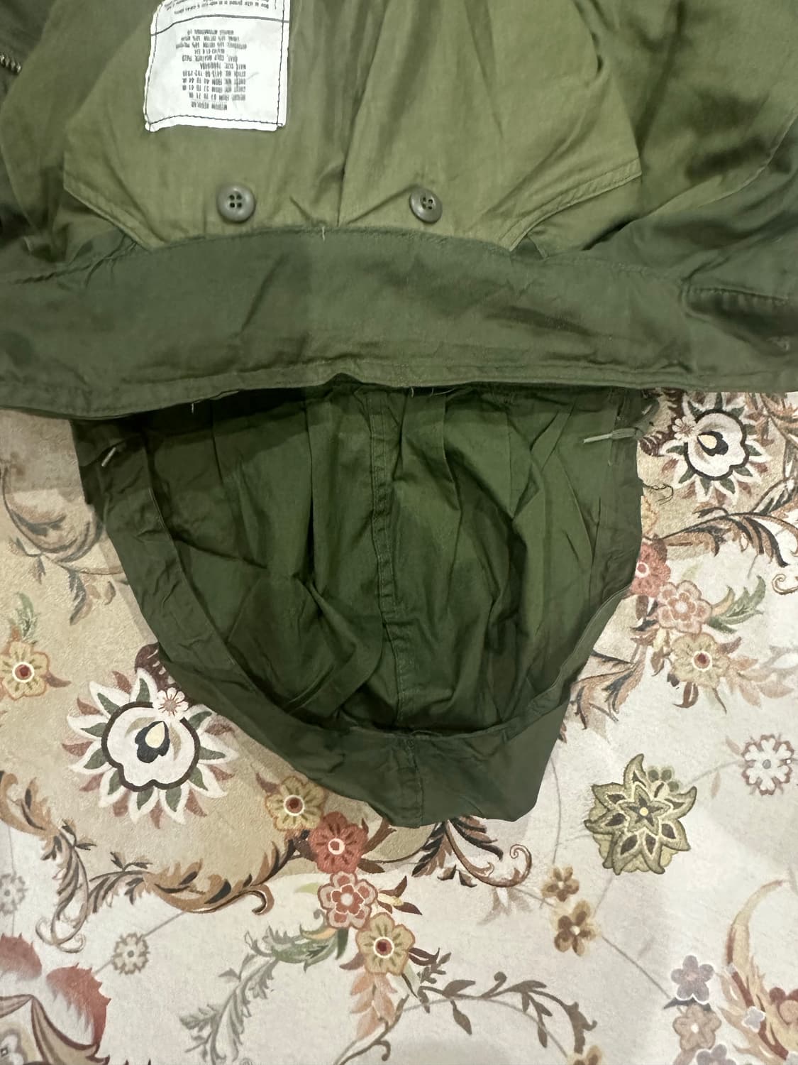 M-65 필드자켓 OG 데드스탁 미디움 (새상품) 상품이미지7