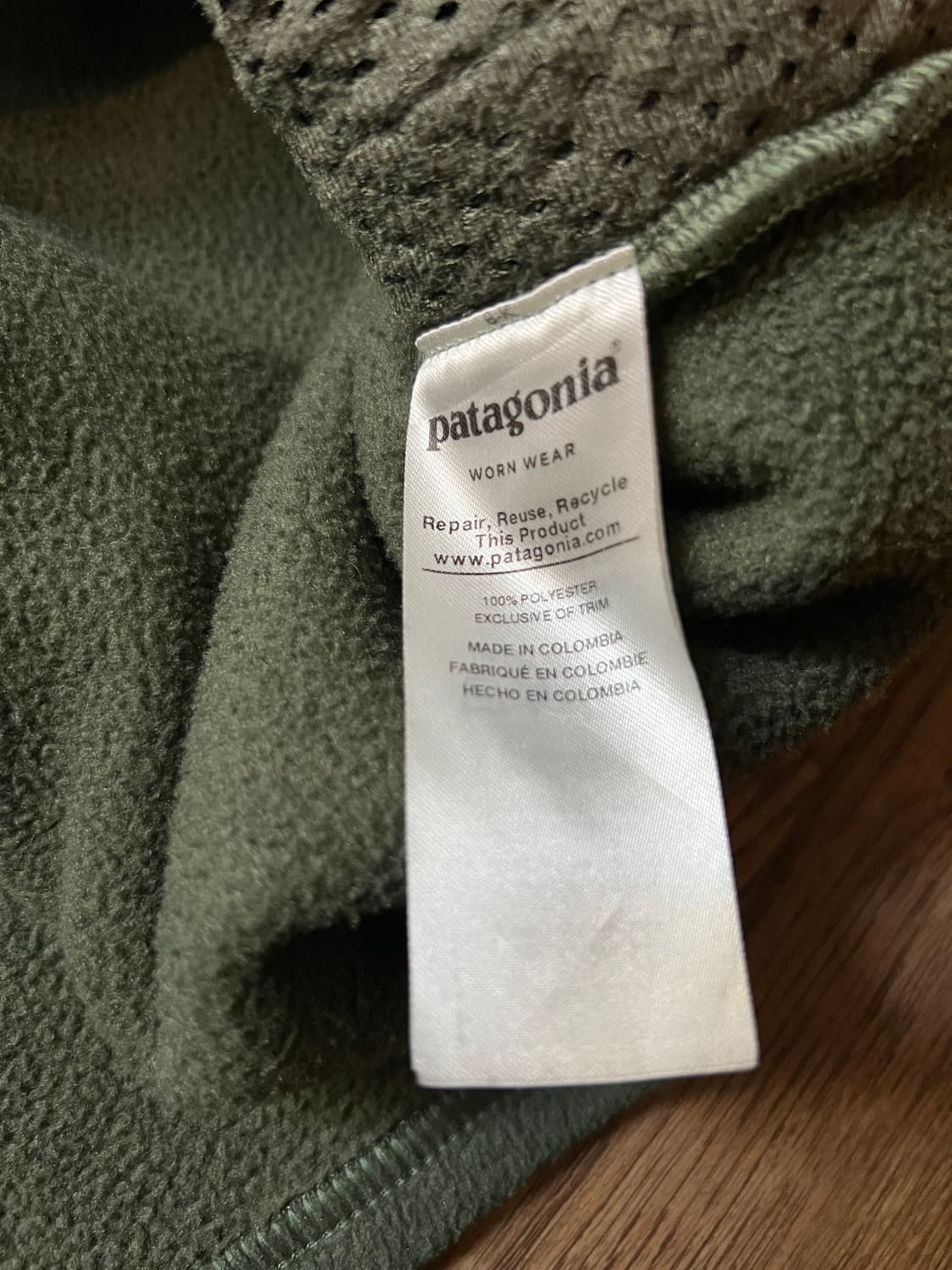 [XL]파타고니아 신칠라 빈티지 그린 플리스 자켓 상품이미지6