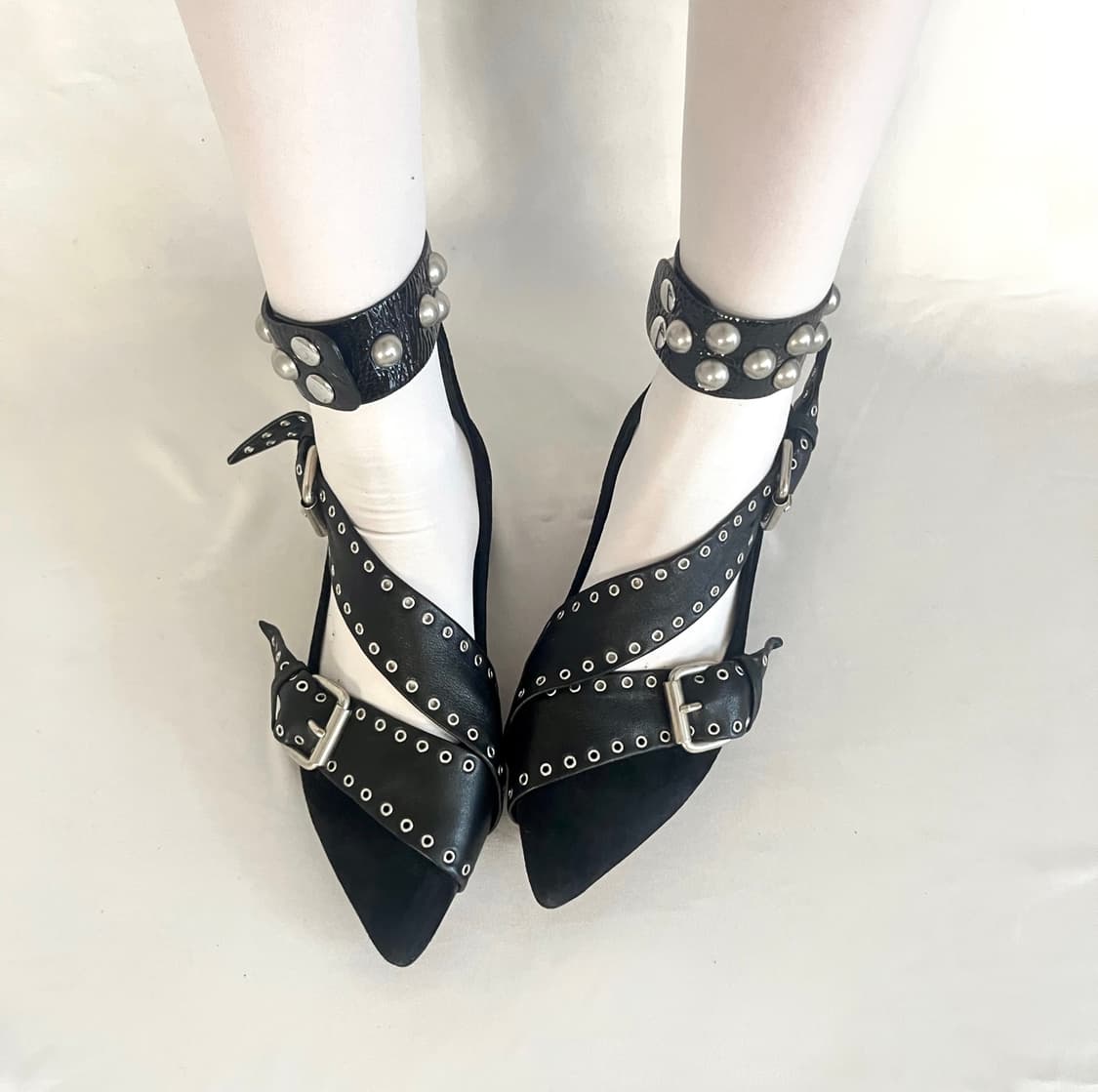 Isabel Marant stud strap flats 상품이미지3