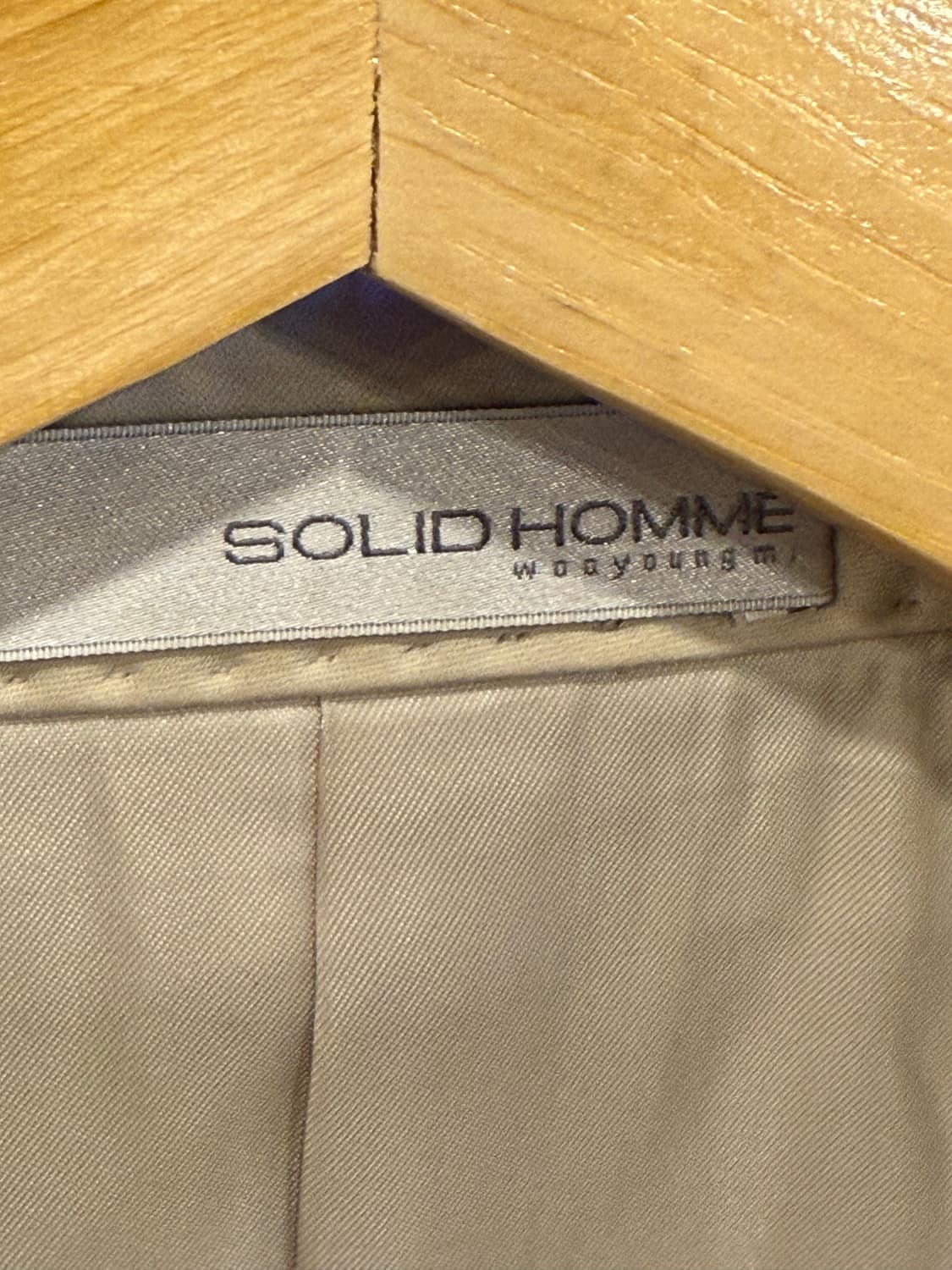 솔리드옴므 베이지 블레이저 상품이미지2