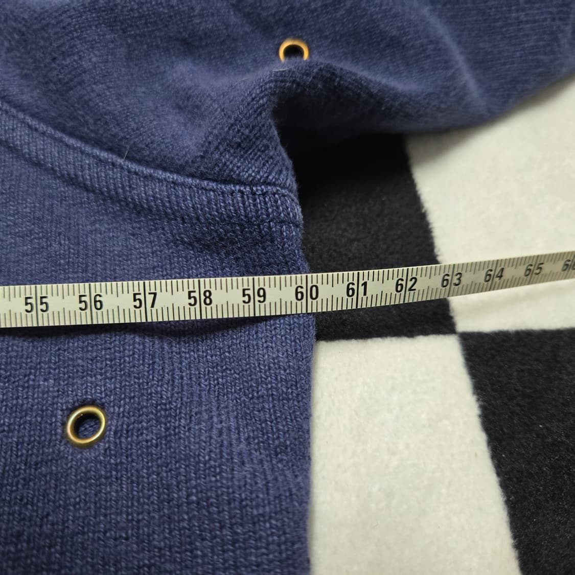 M 폴로랄프로렌 90s 성조기 럭비티셔츠 네이비 Made in USA 상품이미지7