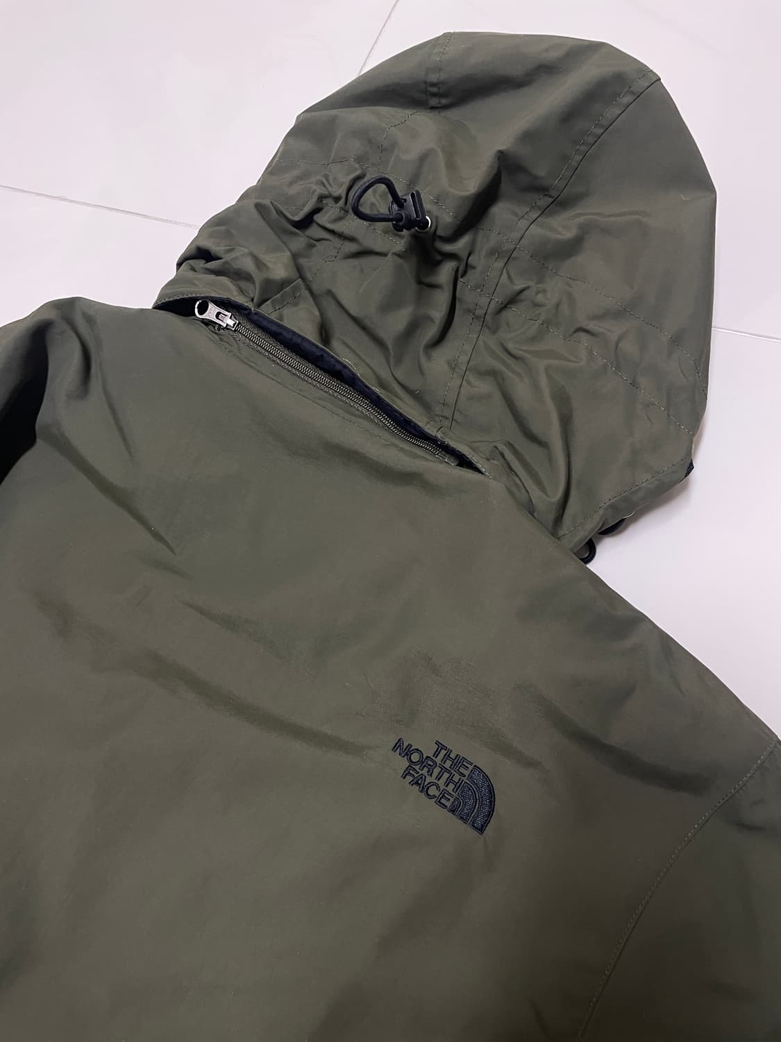 노스페이스 화이트라벨 여성 아웃도어 고어텍스 자켓 M 카키 상품이미지4