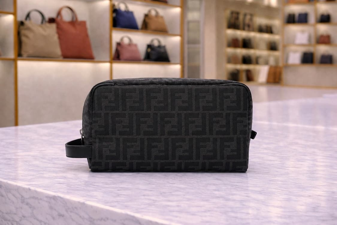 [A급] 펜디 FF 코스메틱 토일렛 지퍼 파우치 판매합니다!!! 상품이미지2