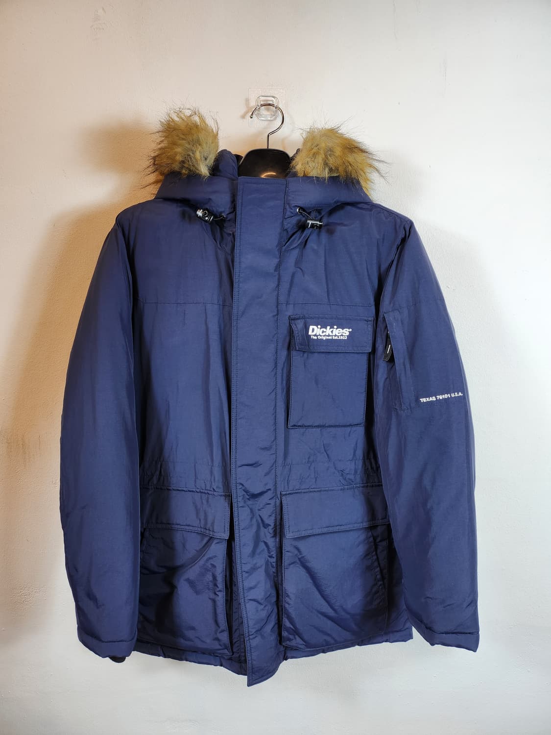 디키즈 네이비 후드패딩 95 M 상품이미지1