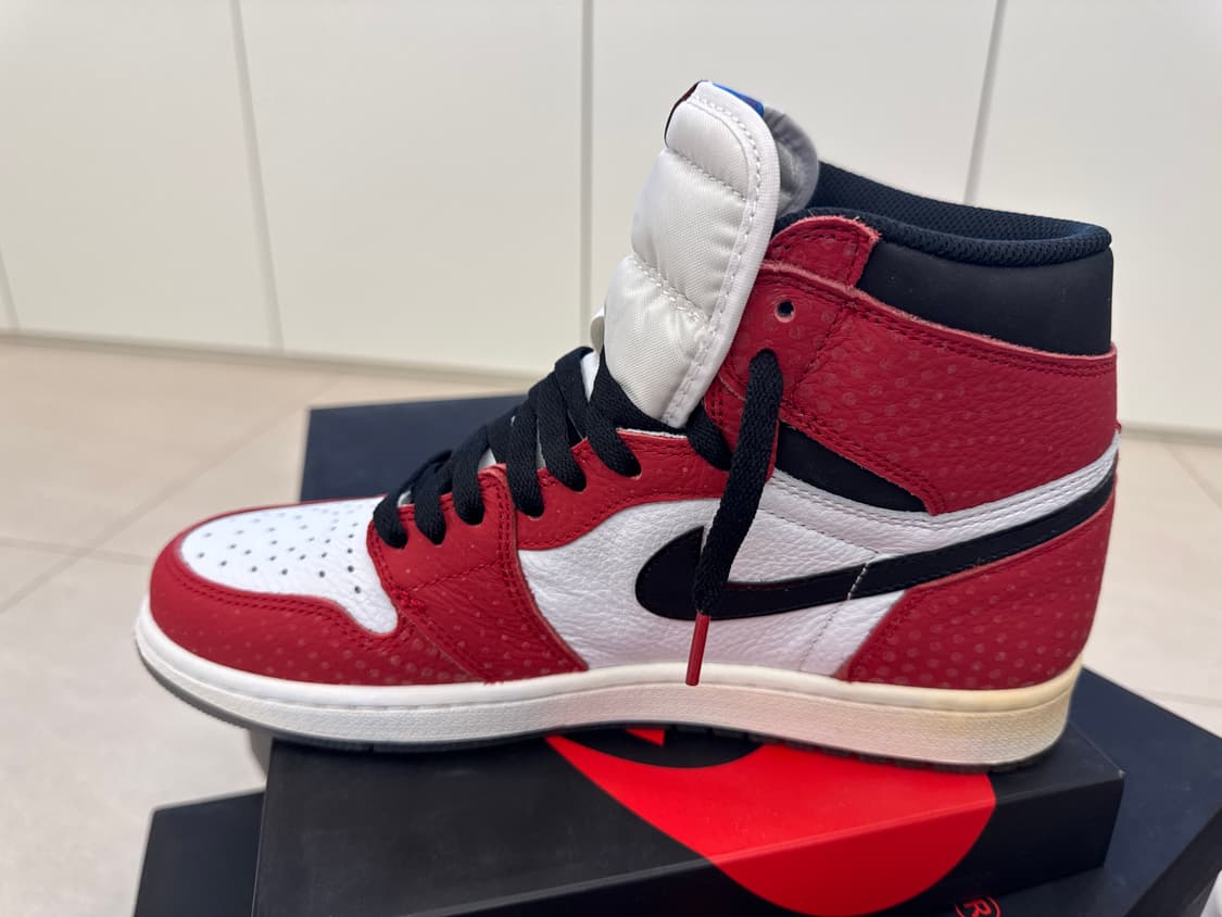 조던 1 레트로 하이 스파이더맨 오리진 스토리 280mm 상품이미지6